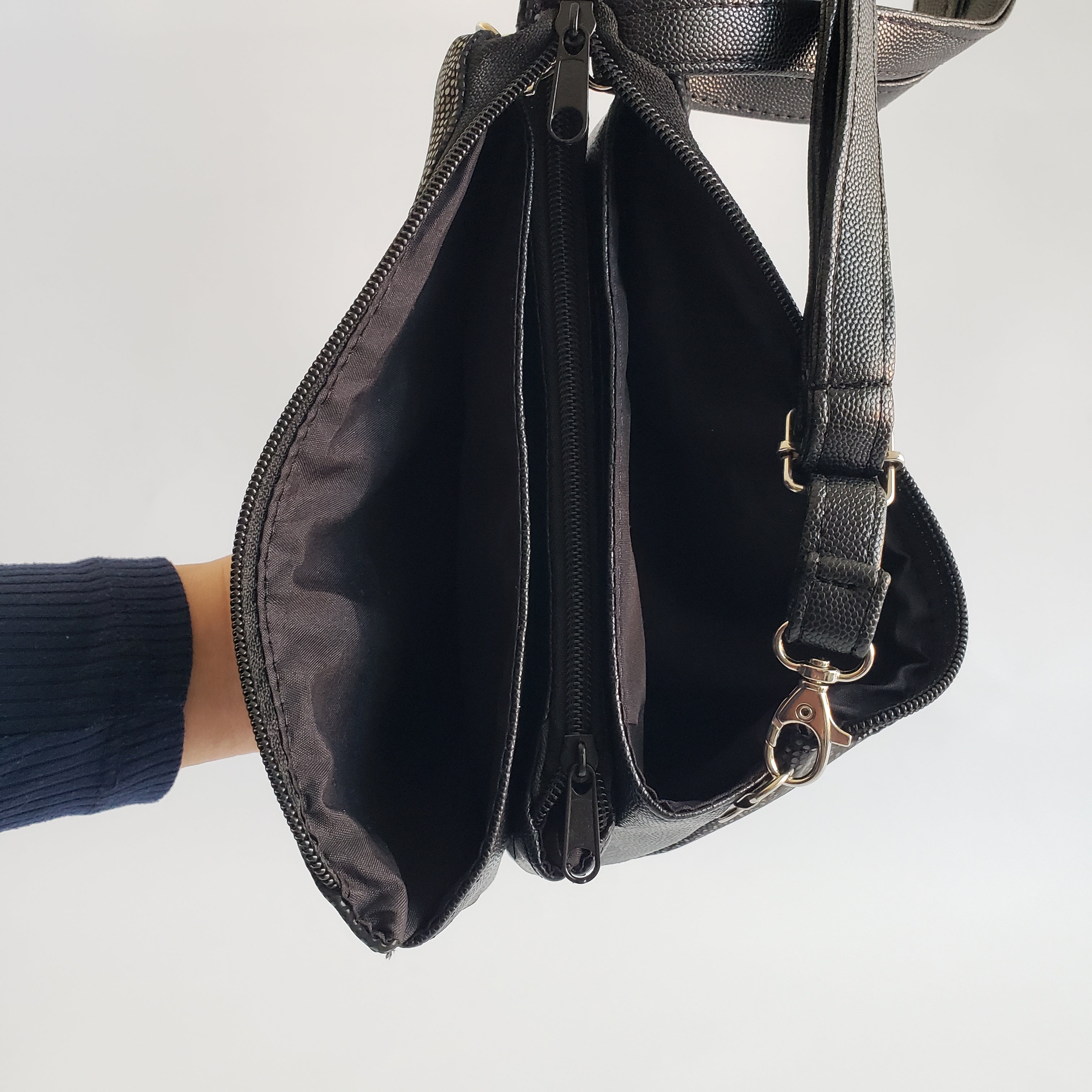 Bandolera Archer Negro Rex