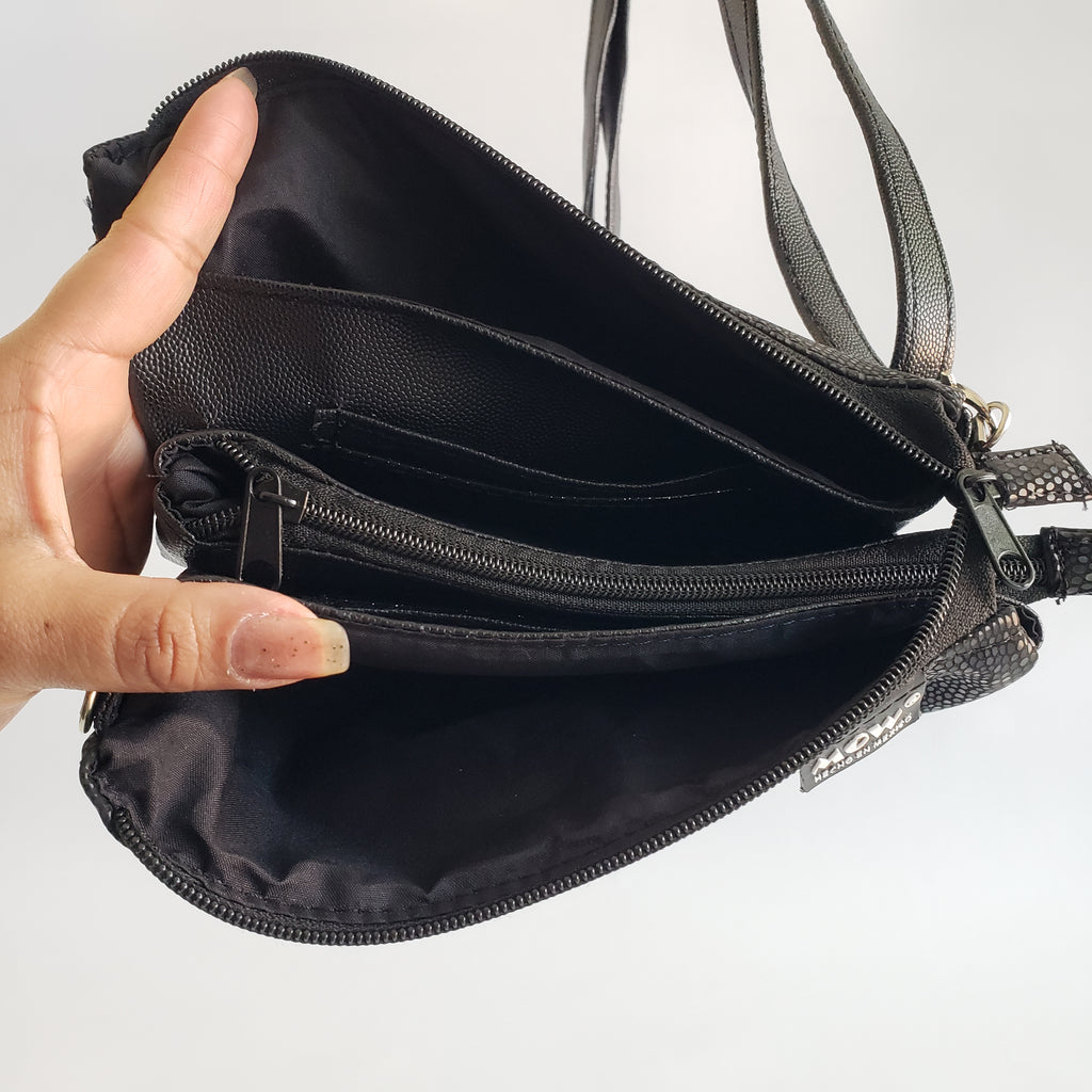 Bandolera Archer Negro Rex