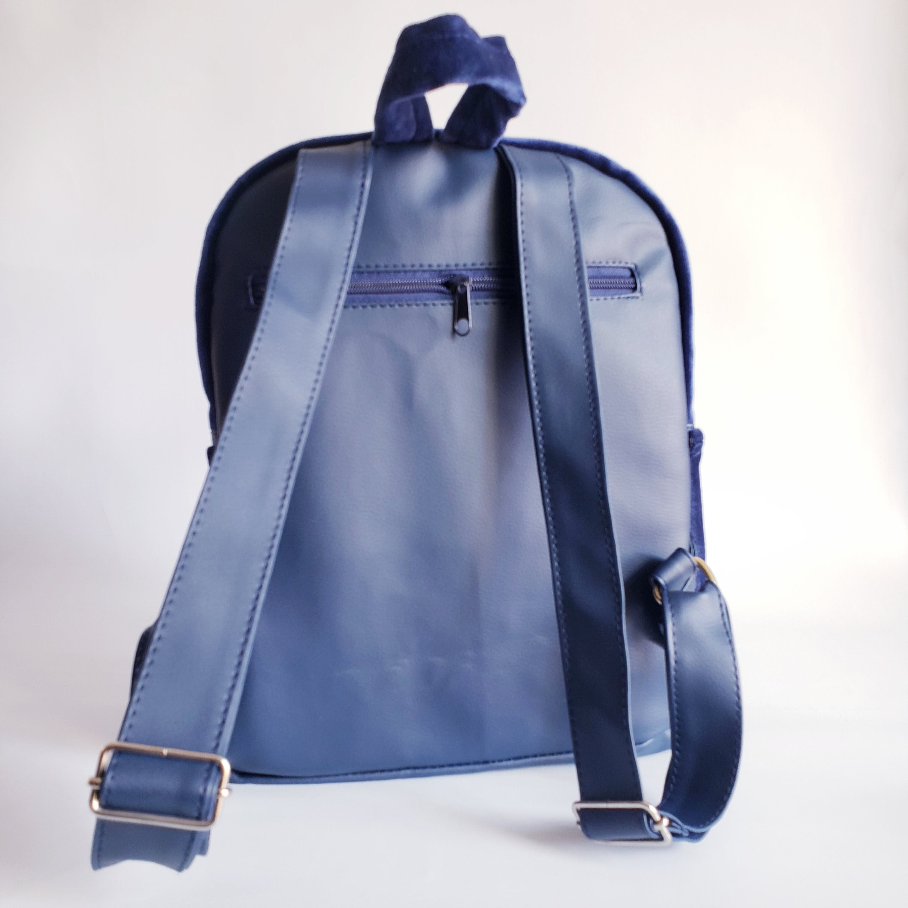 Mochila Transpick Azul Durazno Bagpack