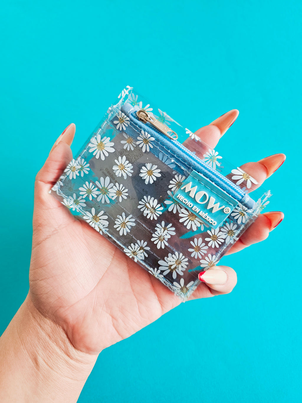 TyTy Zipper Azul Claro Margaritas