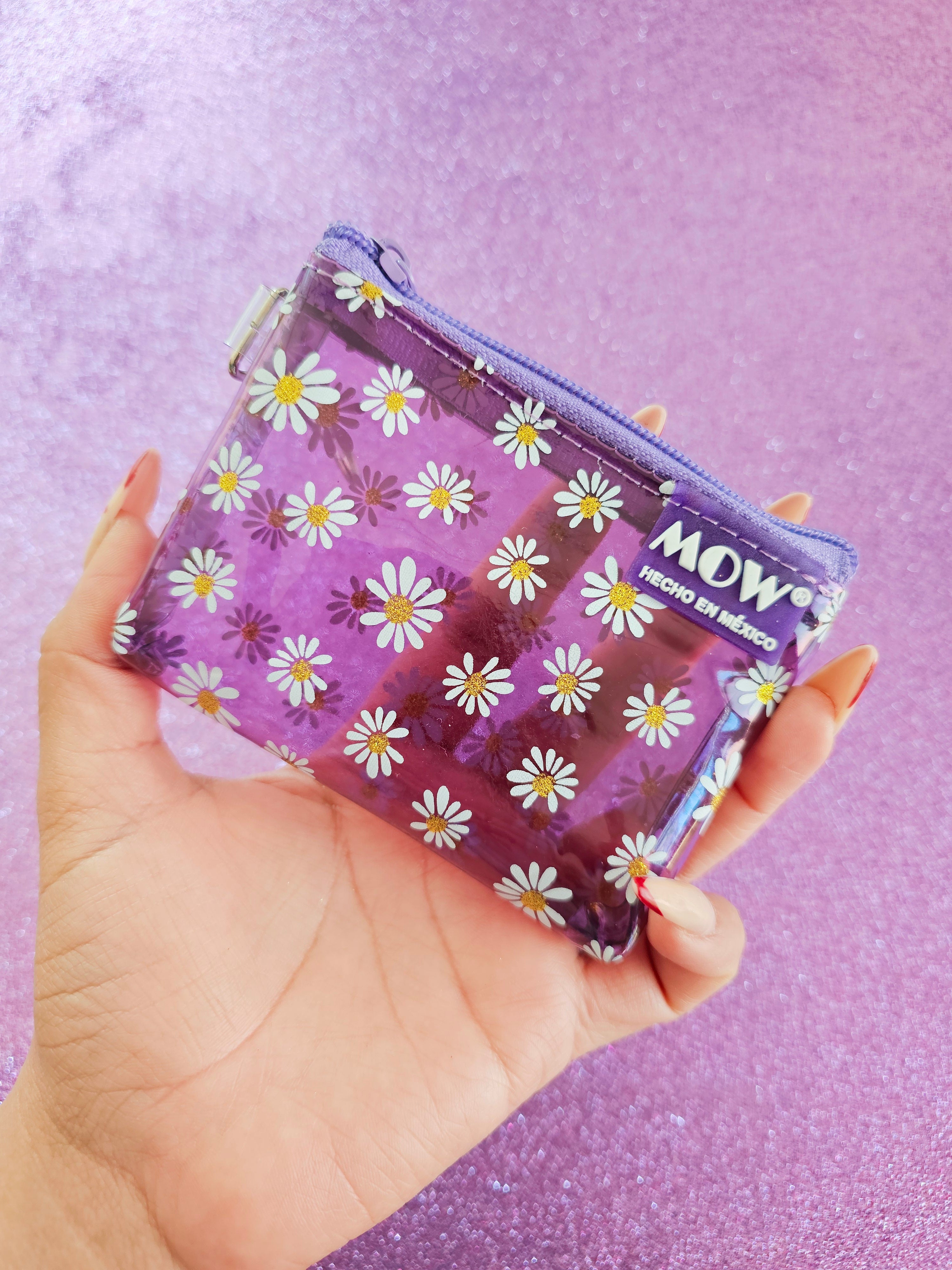 Monedero Neo Lila Margaritas