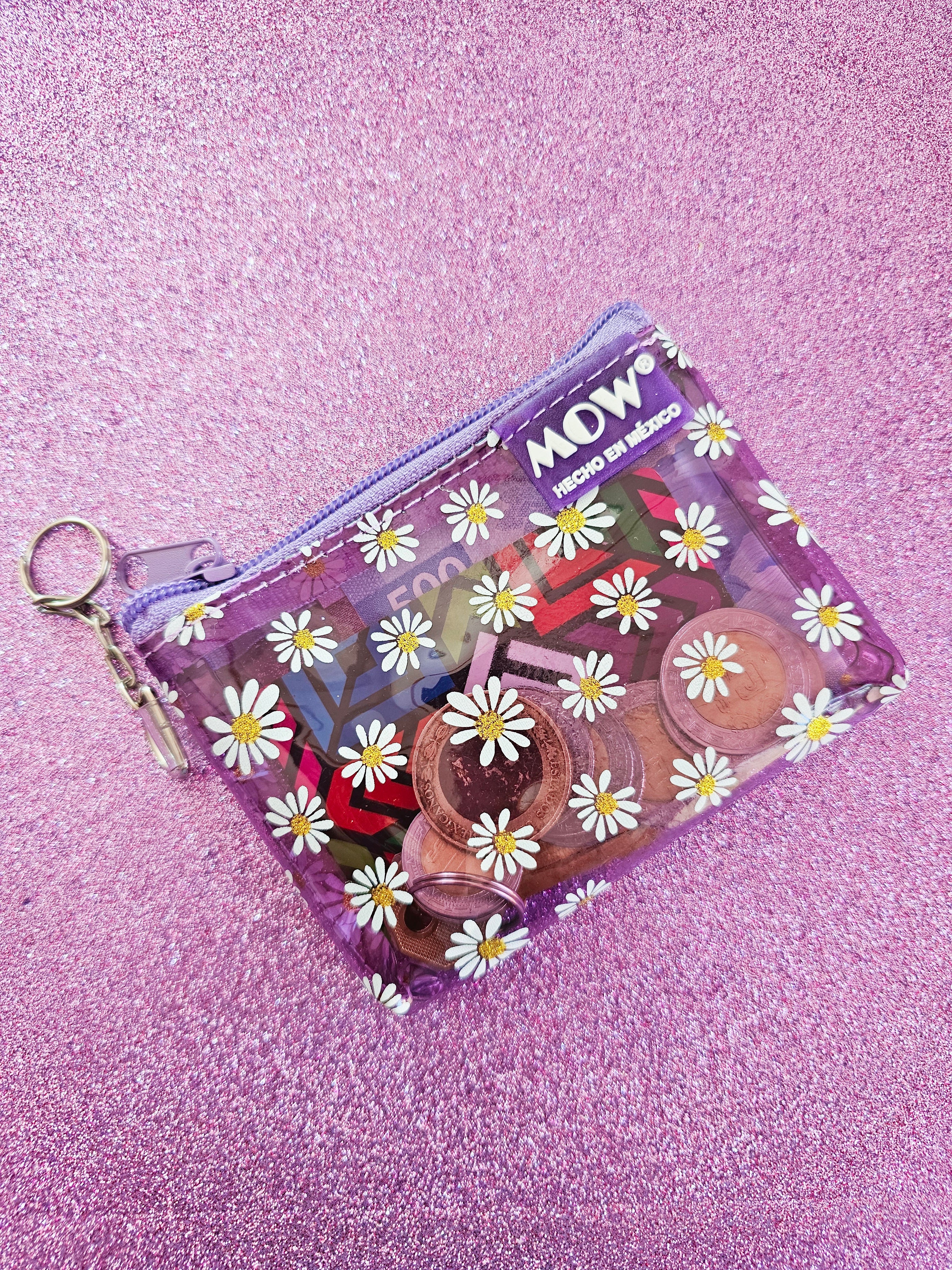 Monedero Neo Lila Margaritas