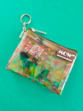 Monedero Neo Floral Verde