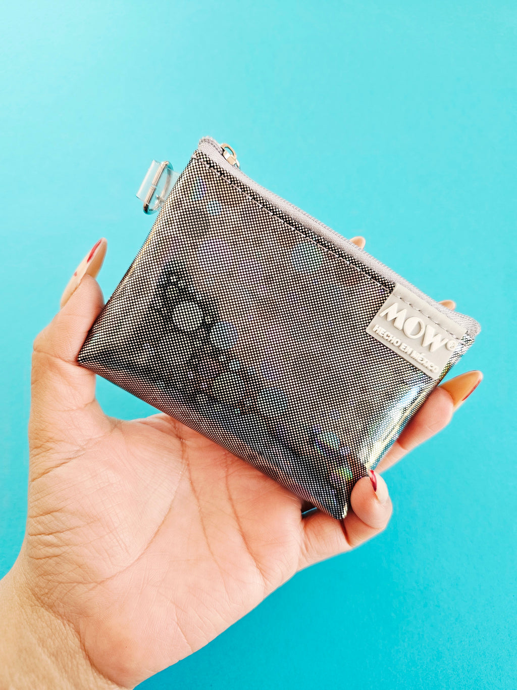 Monedero Neo Gris Diamantes