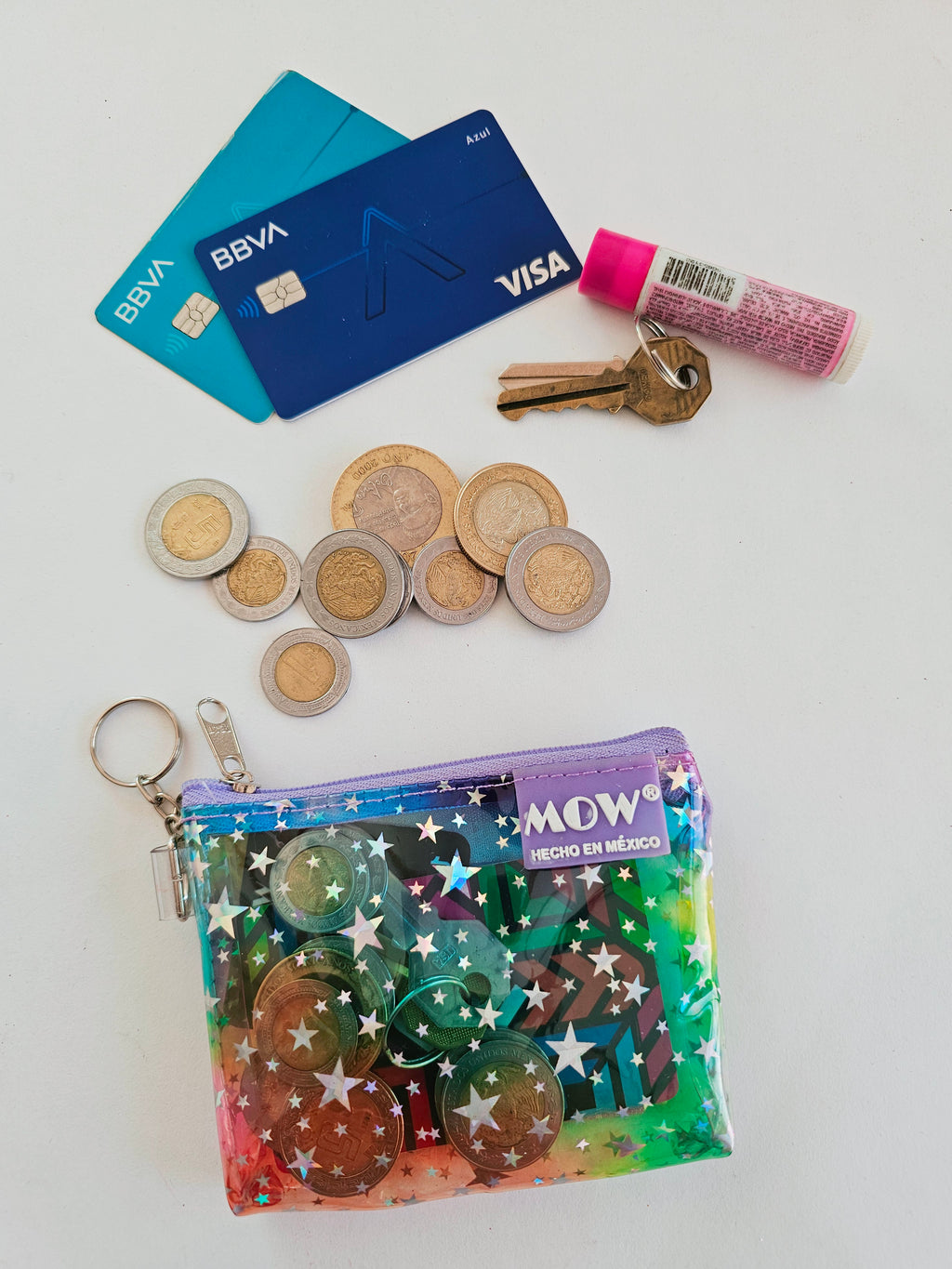 Monedero Neo Estrellas Colores