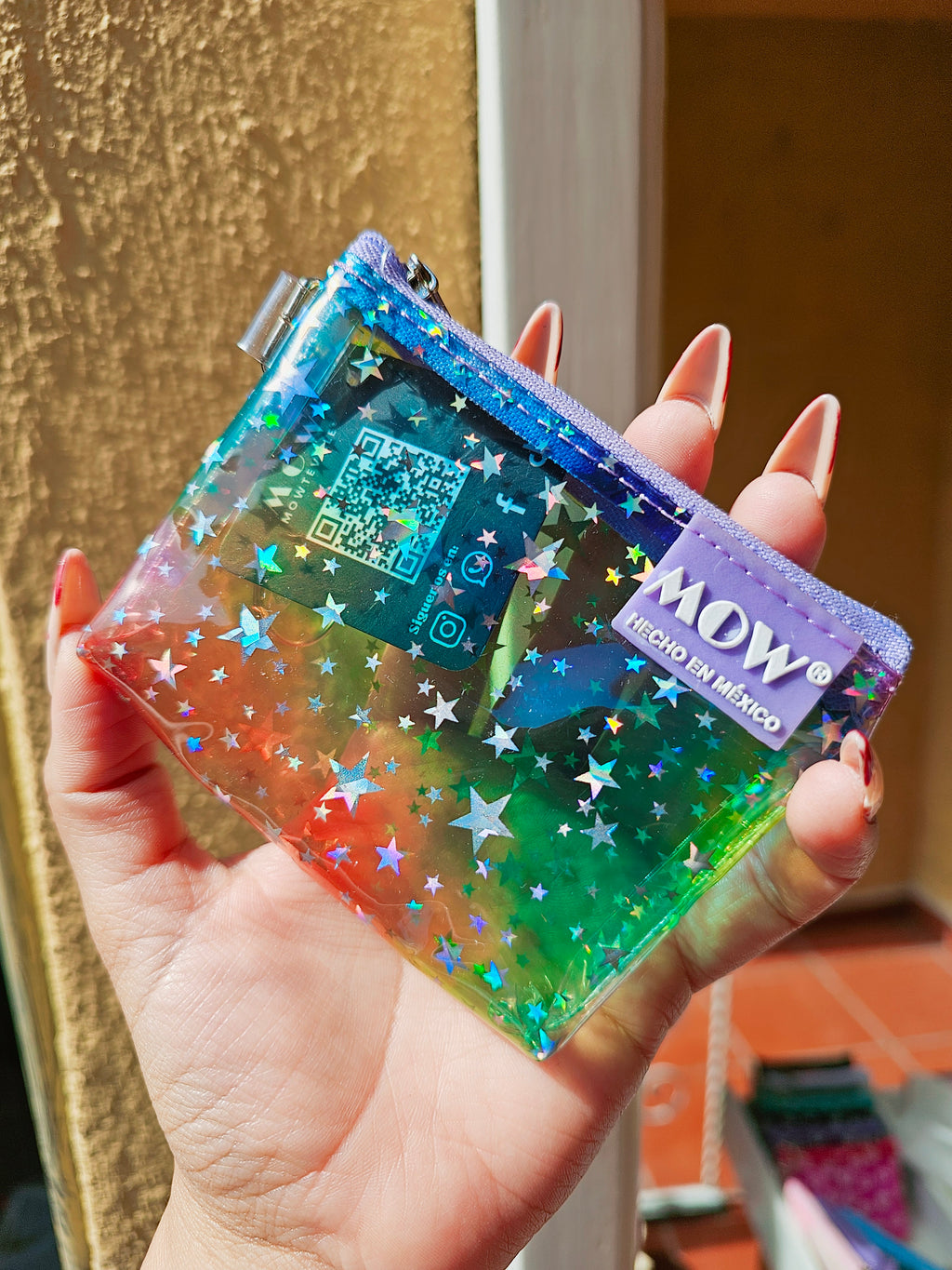Monedero Neo Estrellas Colores