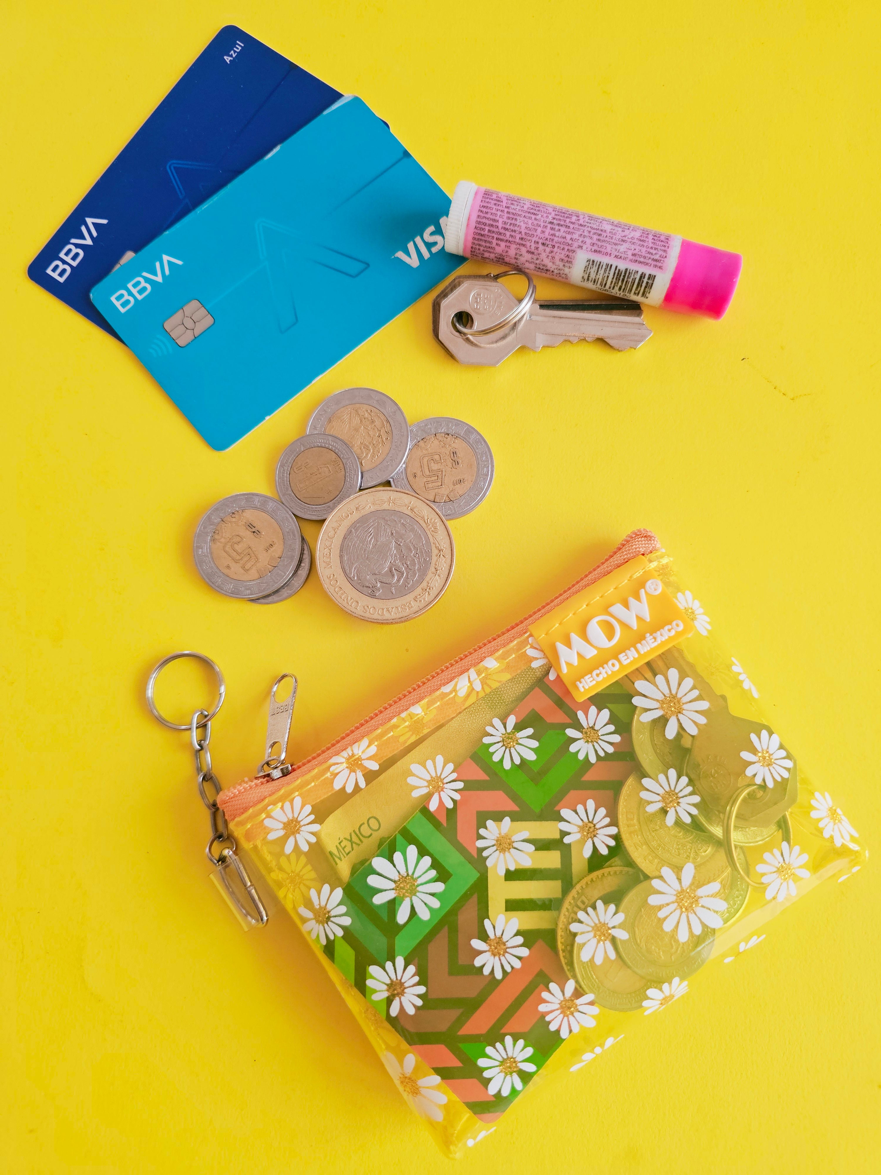 Monedero Neo Amarillo Margaritas