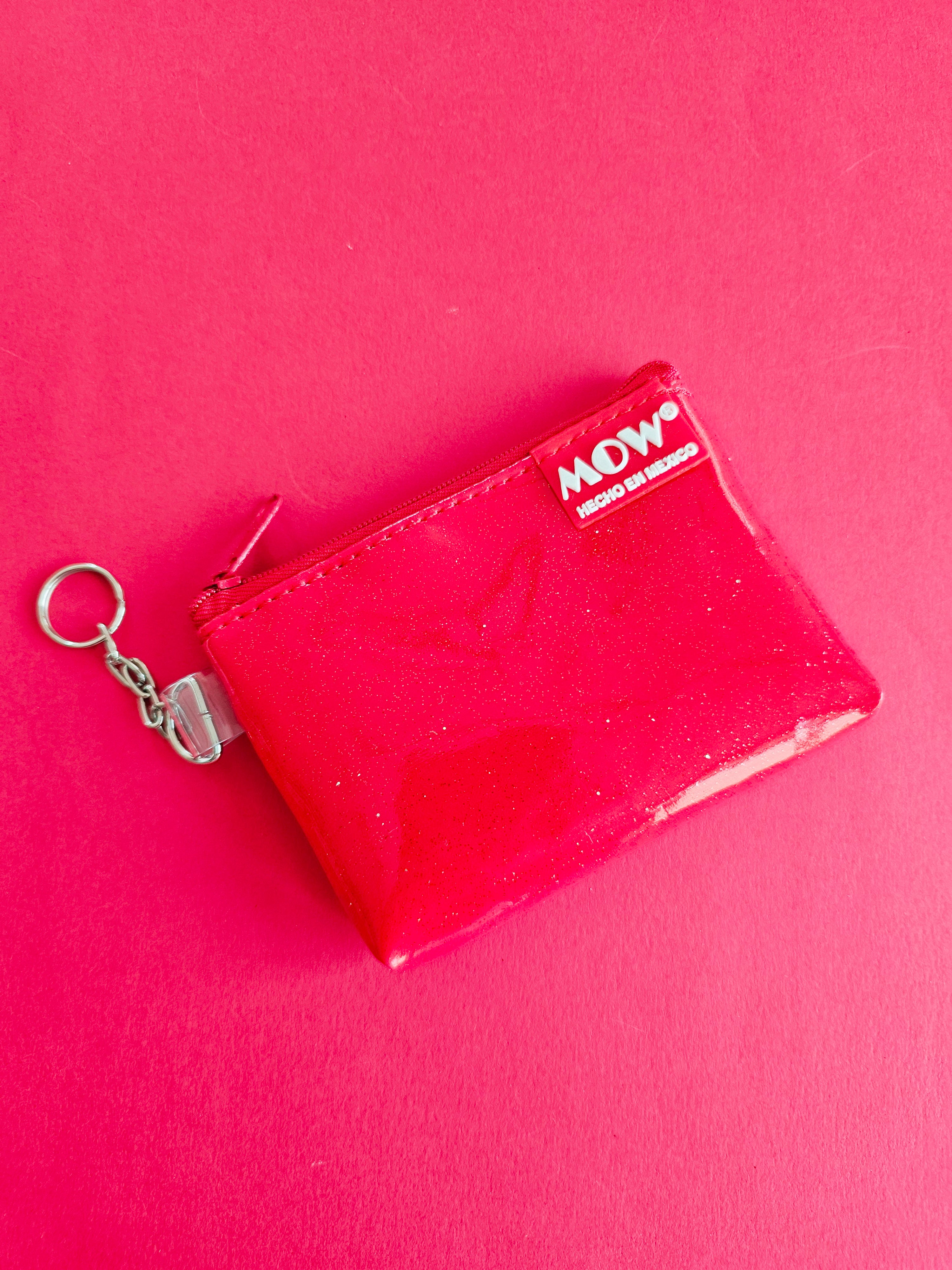 Monedero Neo Rojo Glitter