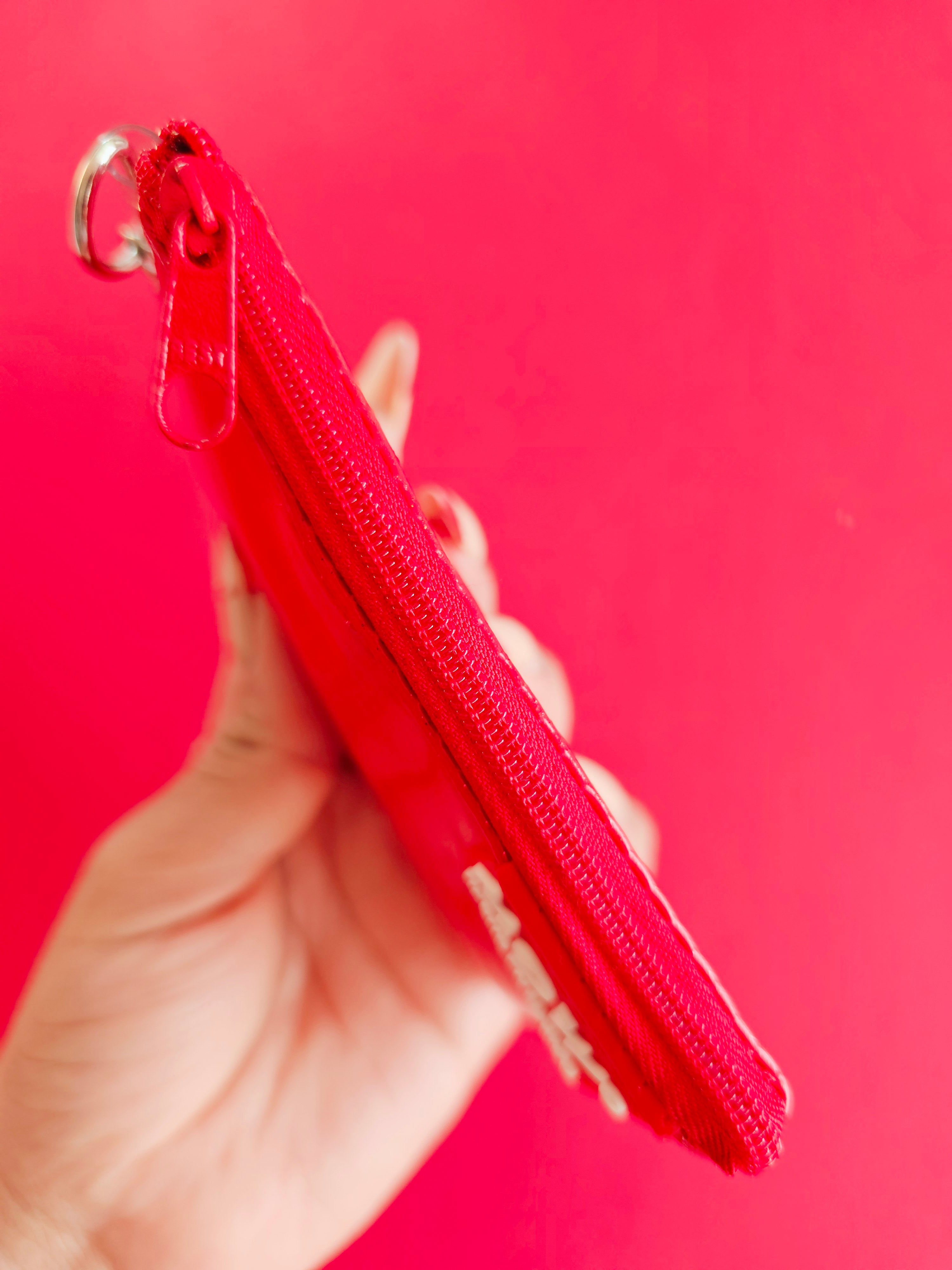 Monedero Neo Rojo Glitter