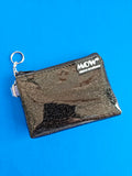 Monedero Neo Negro Glitter