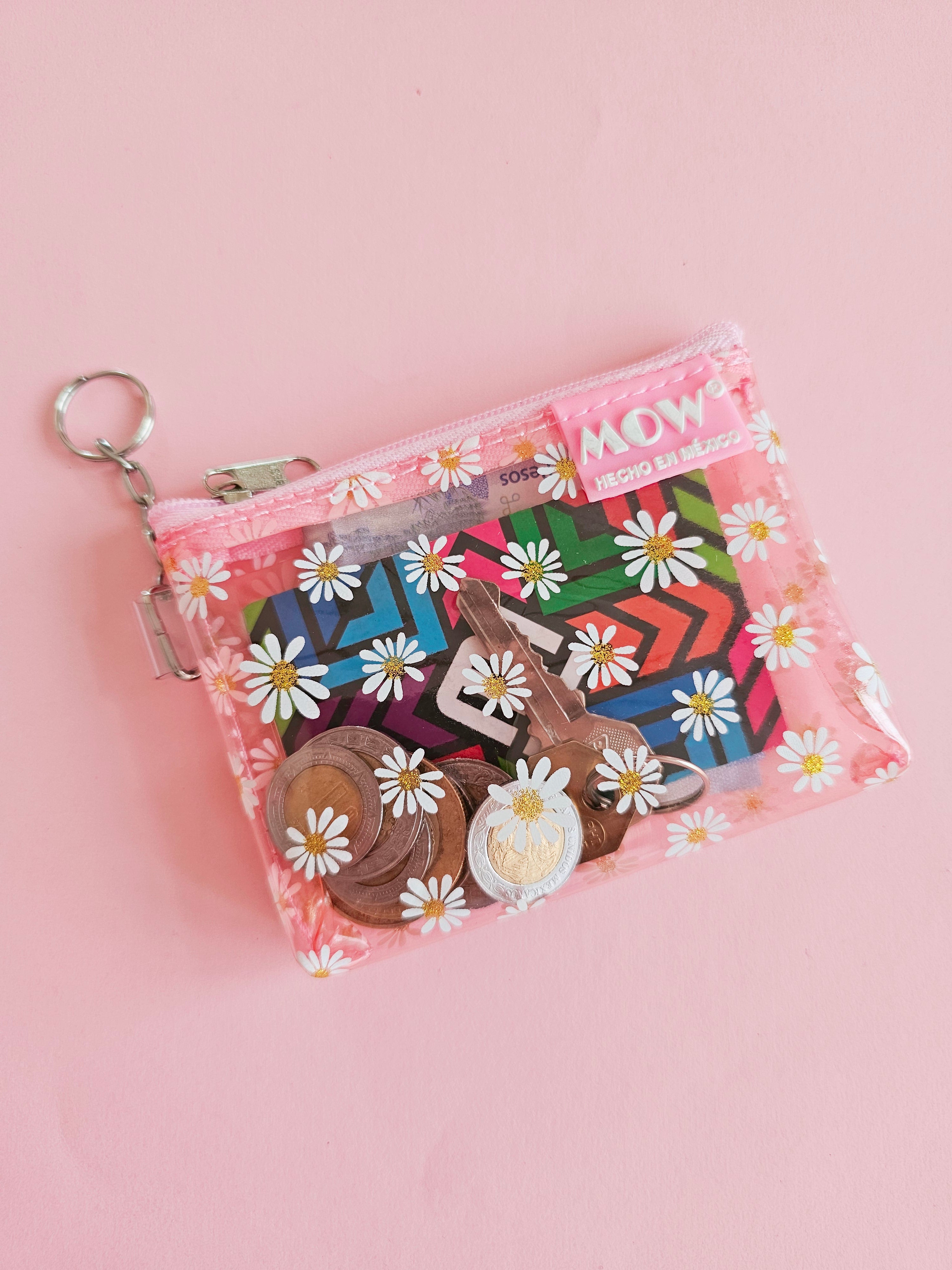 Monedero Neo Rosa Margaritas