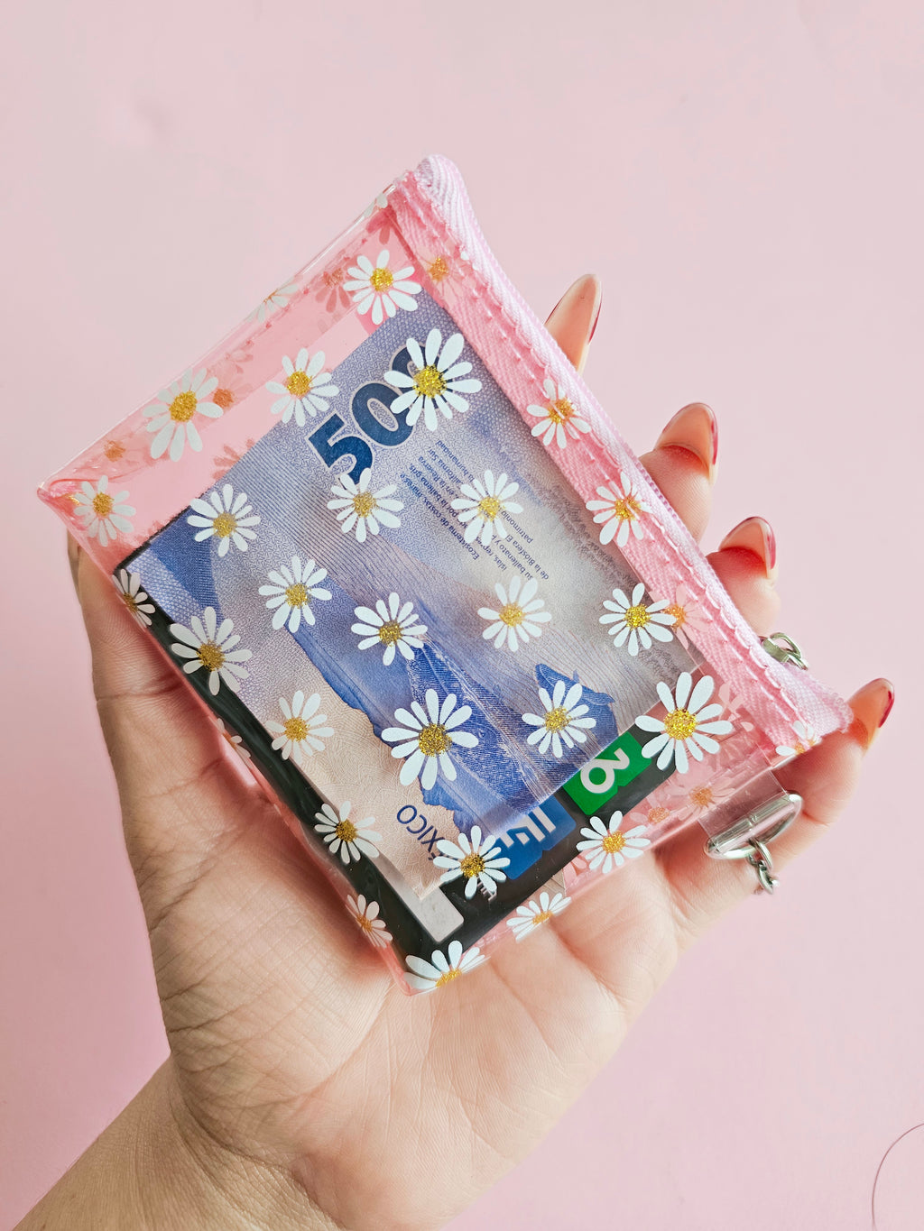 Monedero Neo Rosa Margaritas