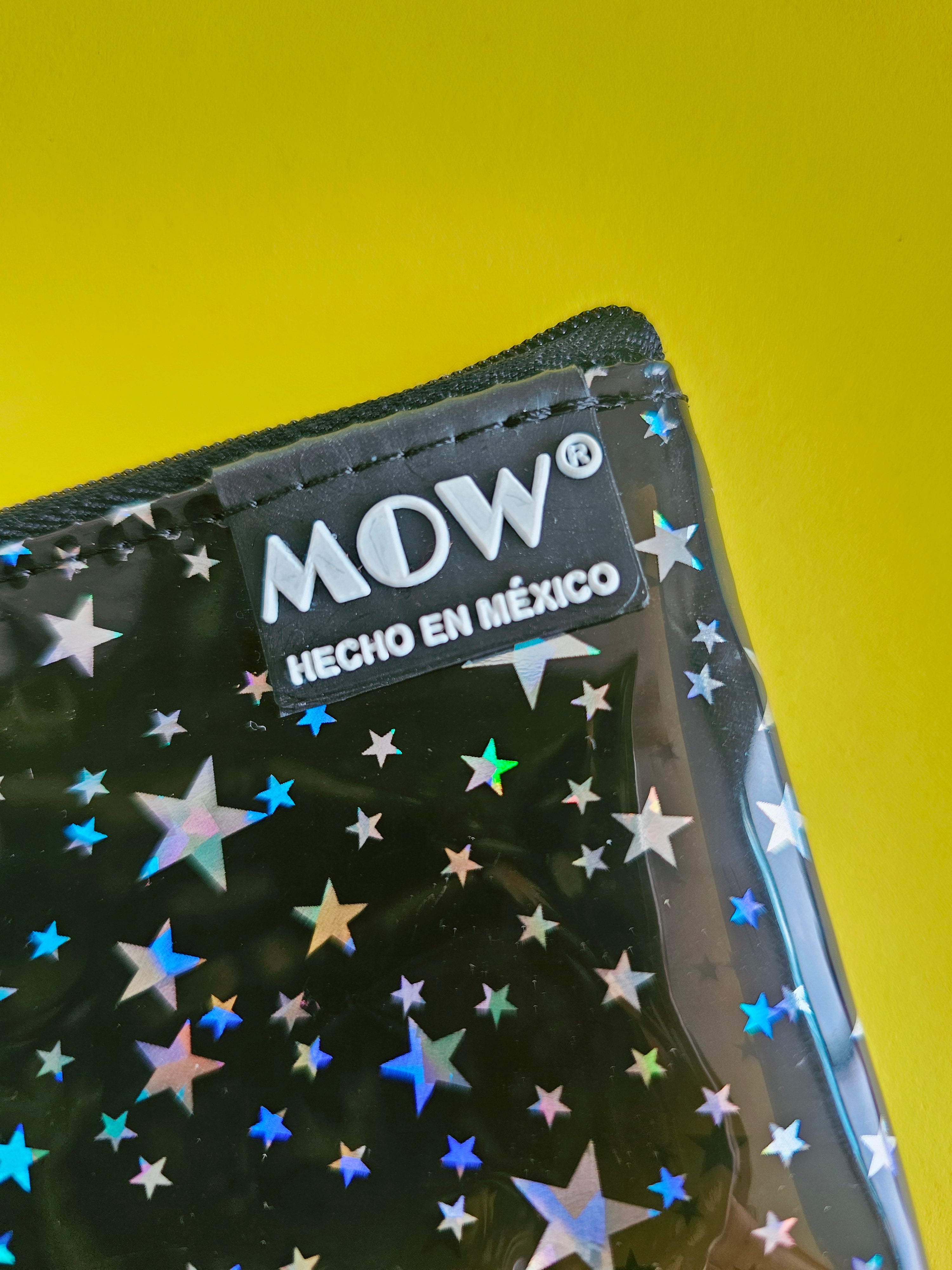 Monedero Neo Negro Estrellas