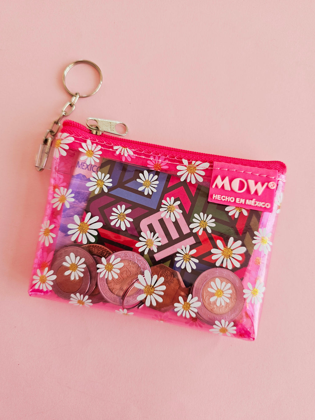 Monedero Neo Rosa Mexicano Margaritas