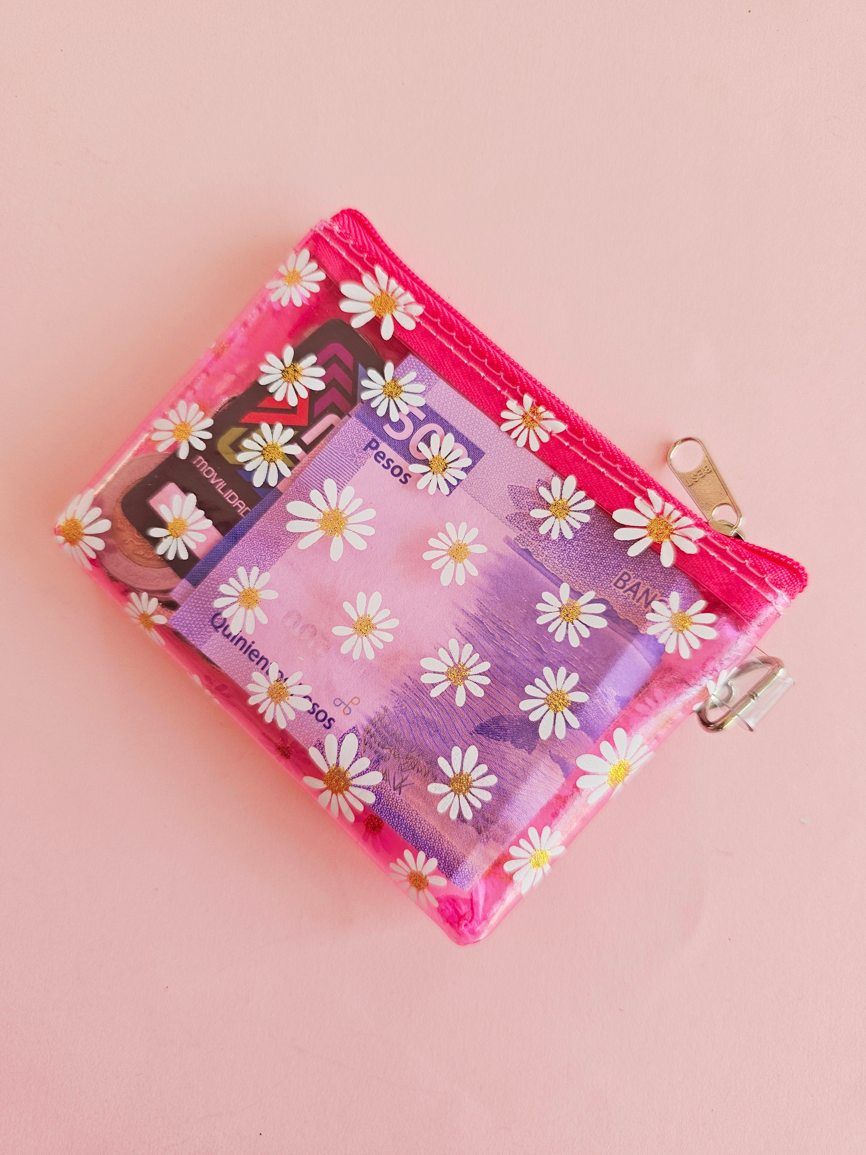 Monedero Neo Rosa Mexicano Margaritas