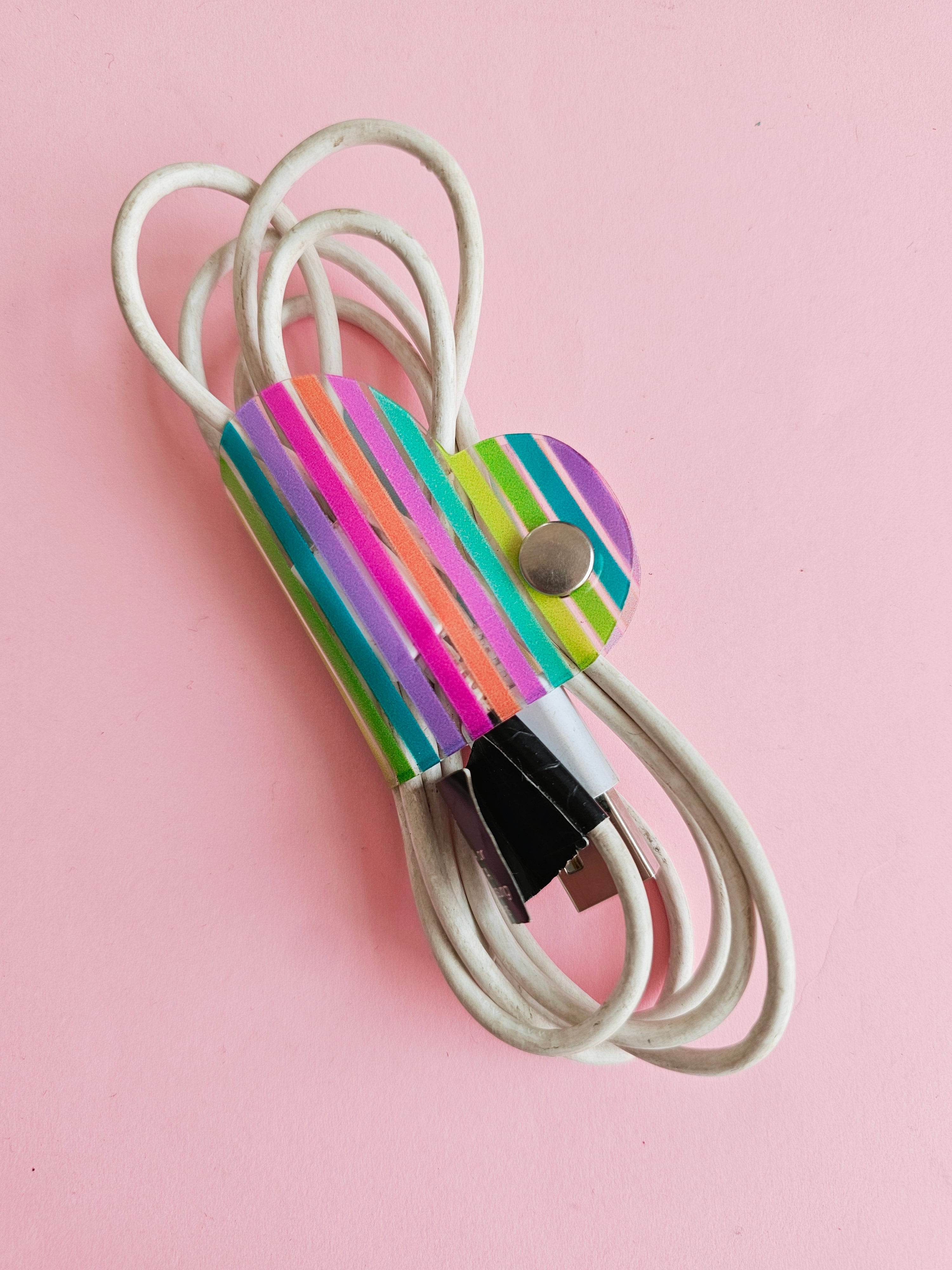 Clip de Cable CH Rayas
