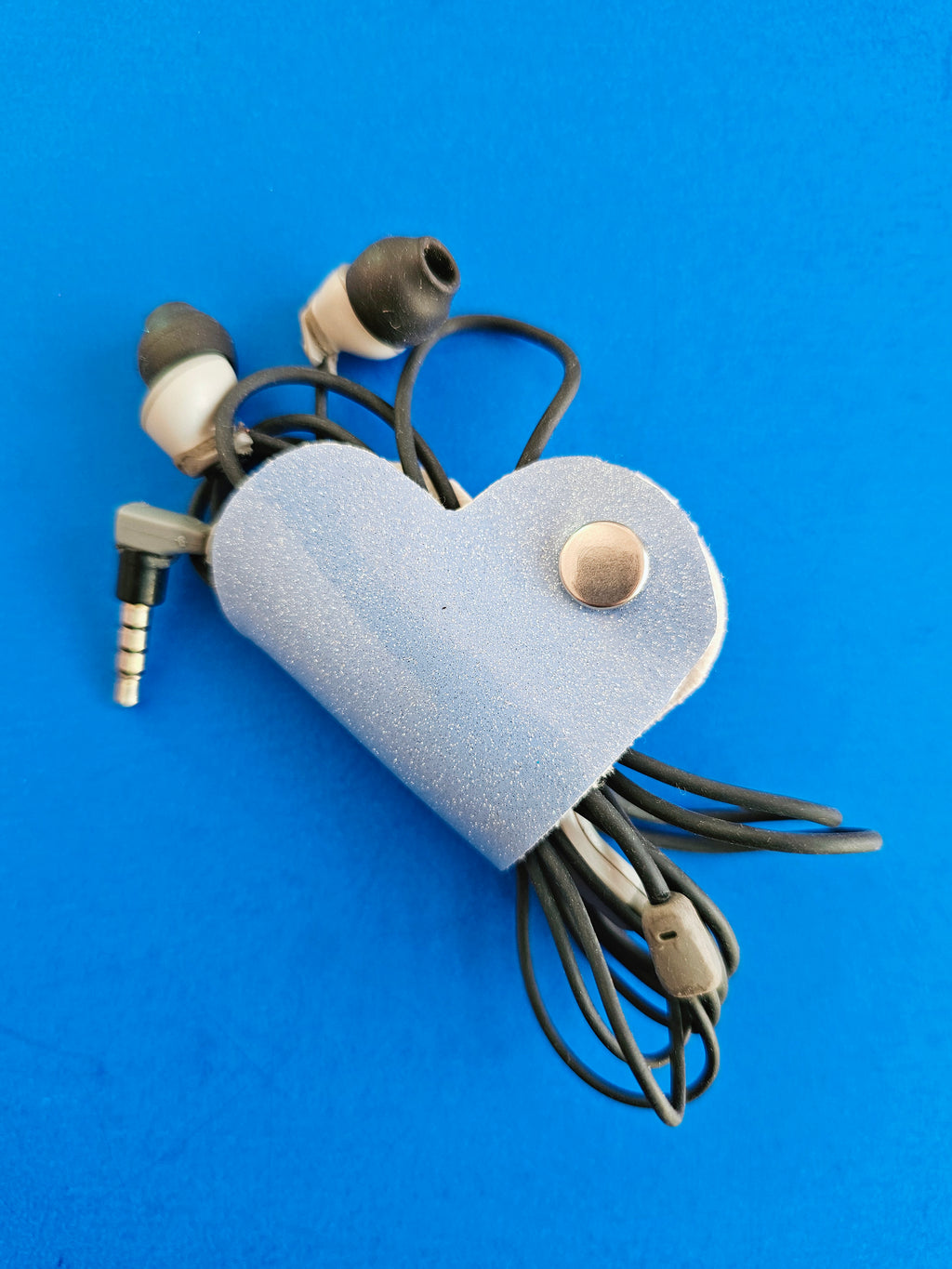 Clip de Cable CH Azul Glitter