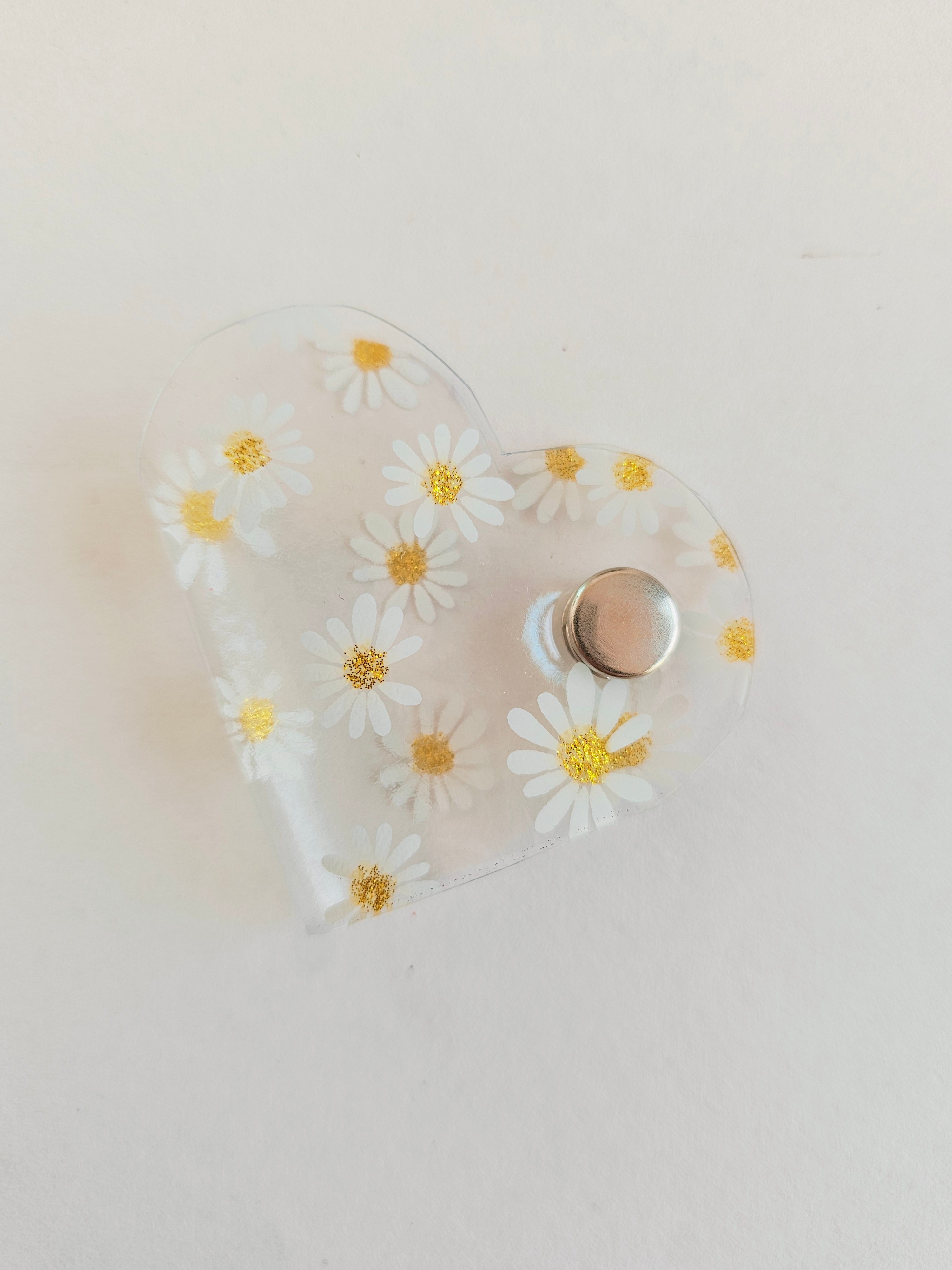 Clip de Cable CH Blanco Margaritas