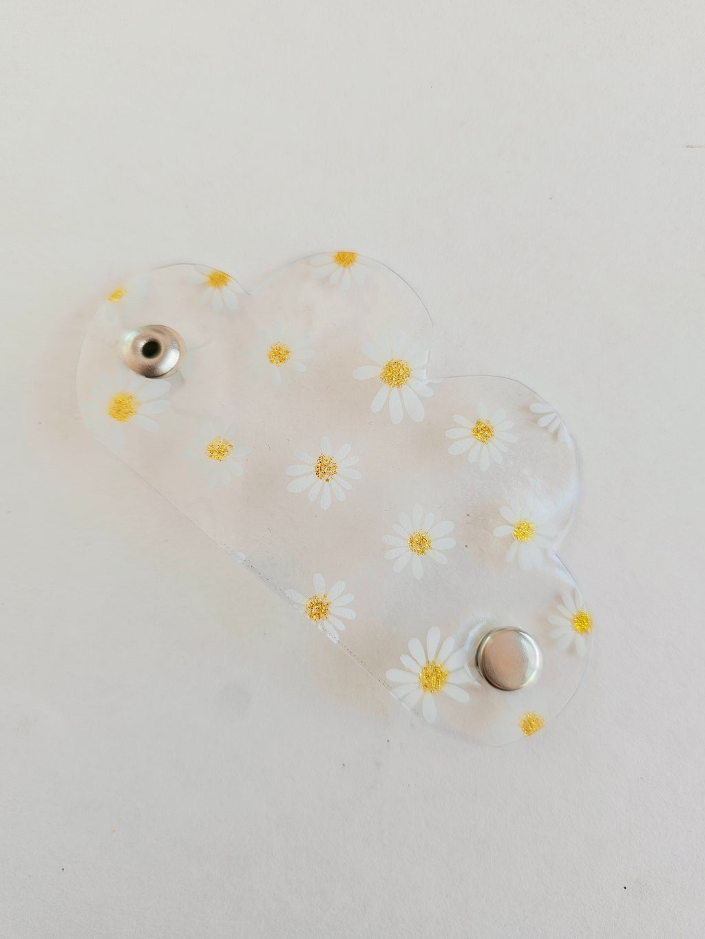 Clip de Cable CH Blanco Margaritas
