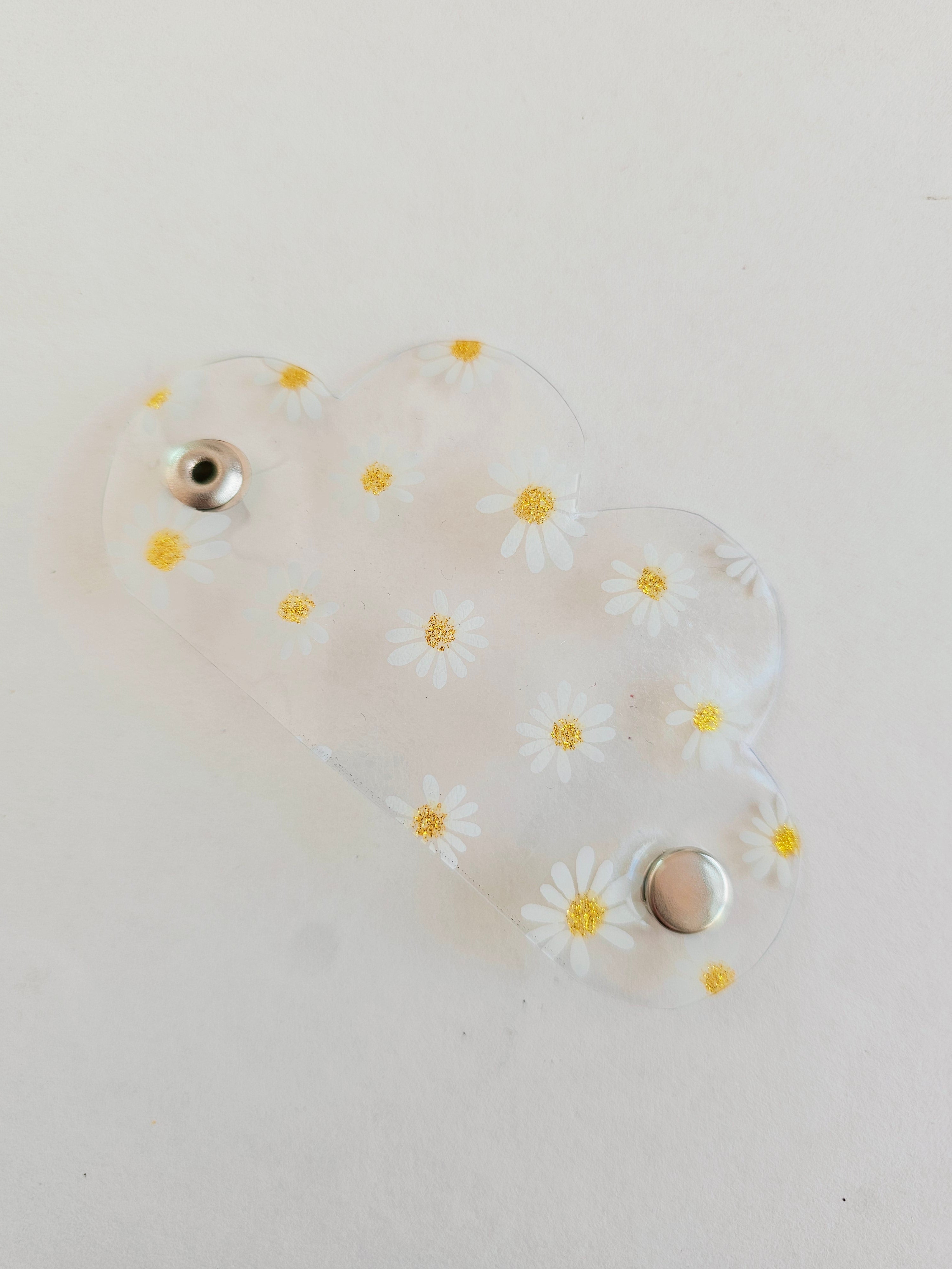 Clip de Cable CH Blanco Margaritas