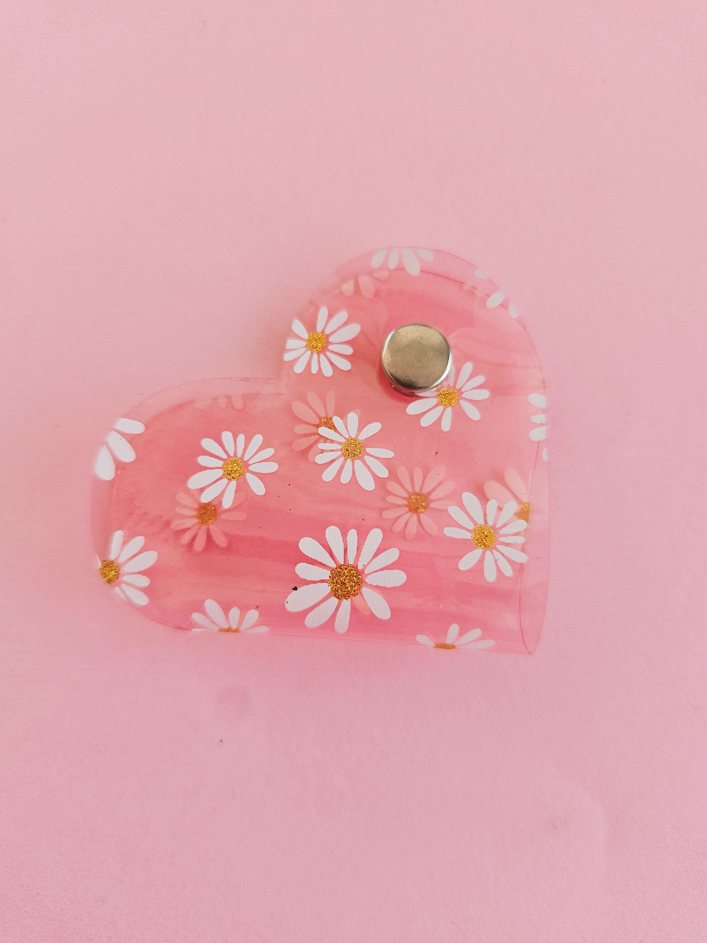 Clip de Cable GD Rosa Margaritas
