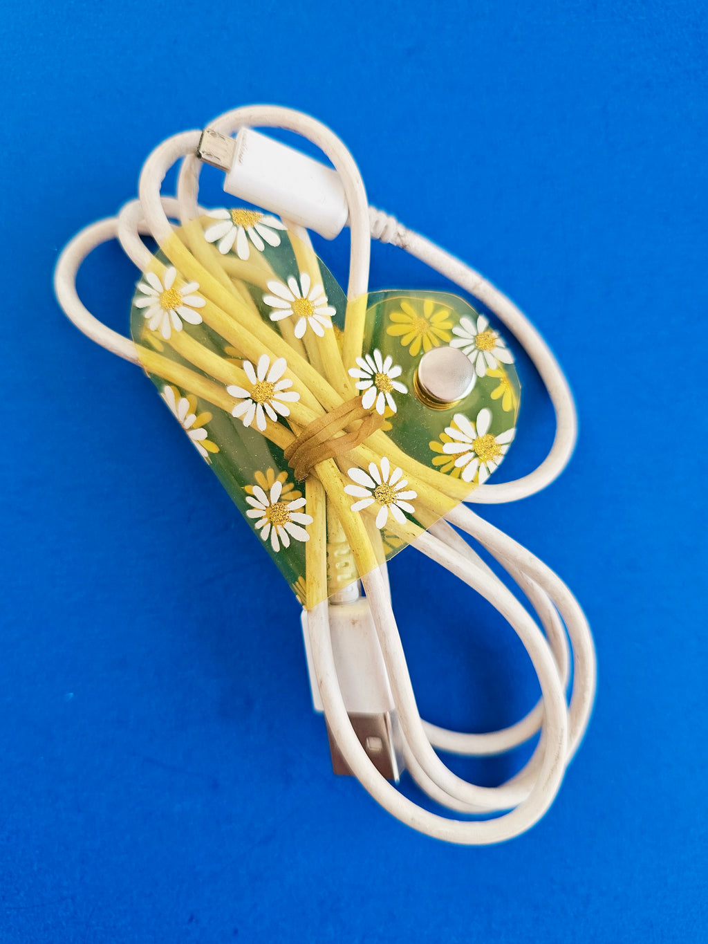 Clip de Cable GD Amarillo Margaritas