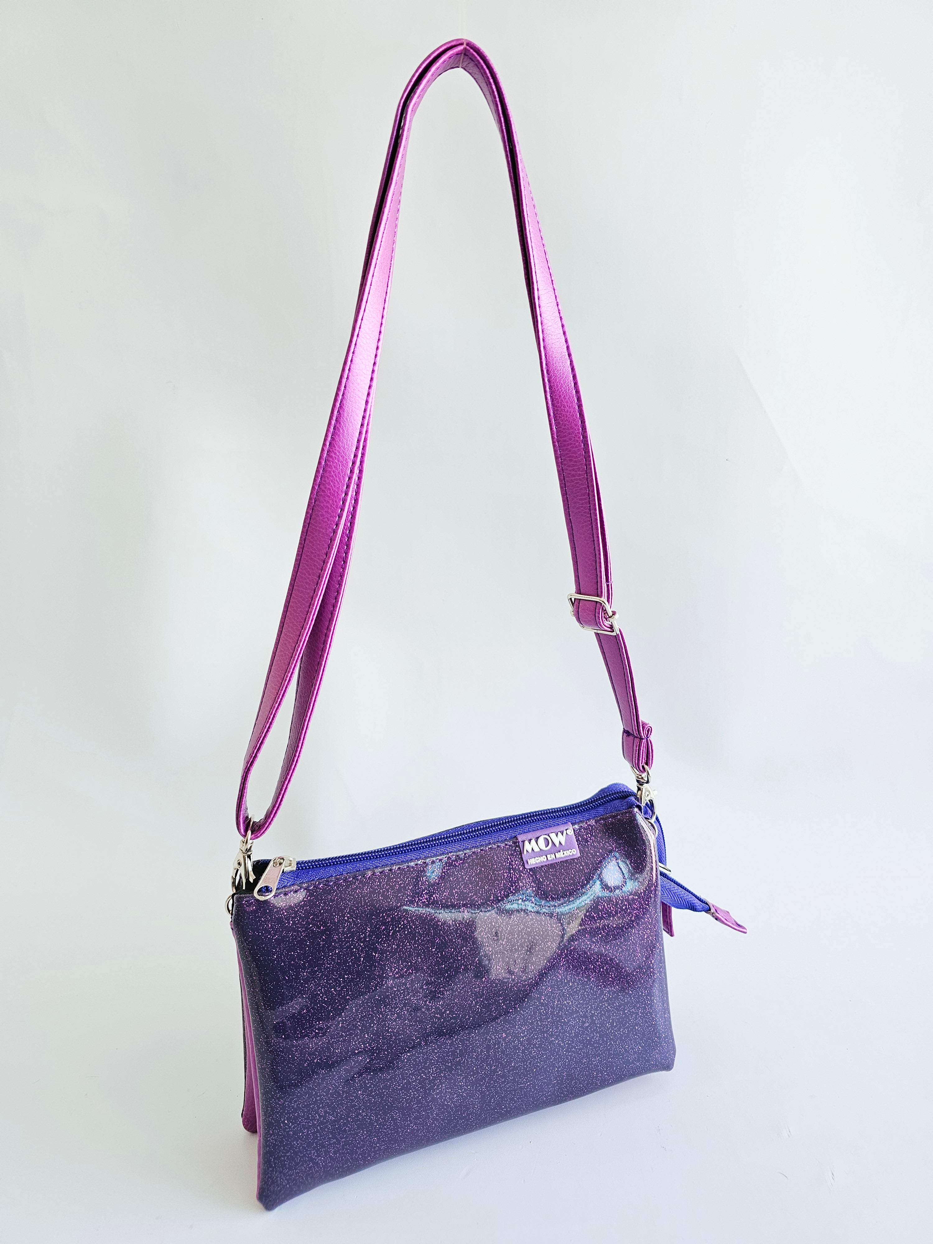 Bandolera Archer Morada Glitter