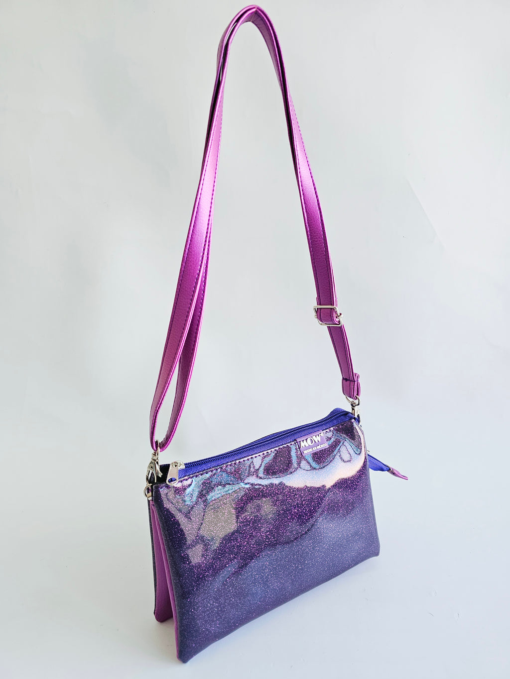 Bandolera Archer Morada Glitter