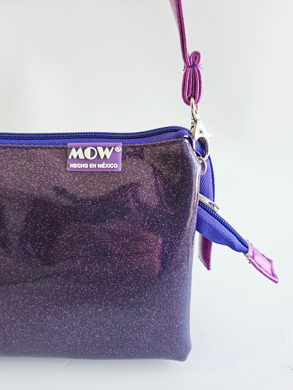 Bandolera Archer Morada Glitter