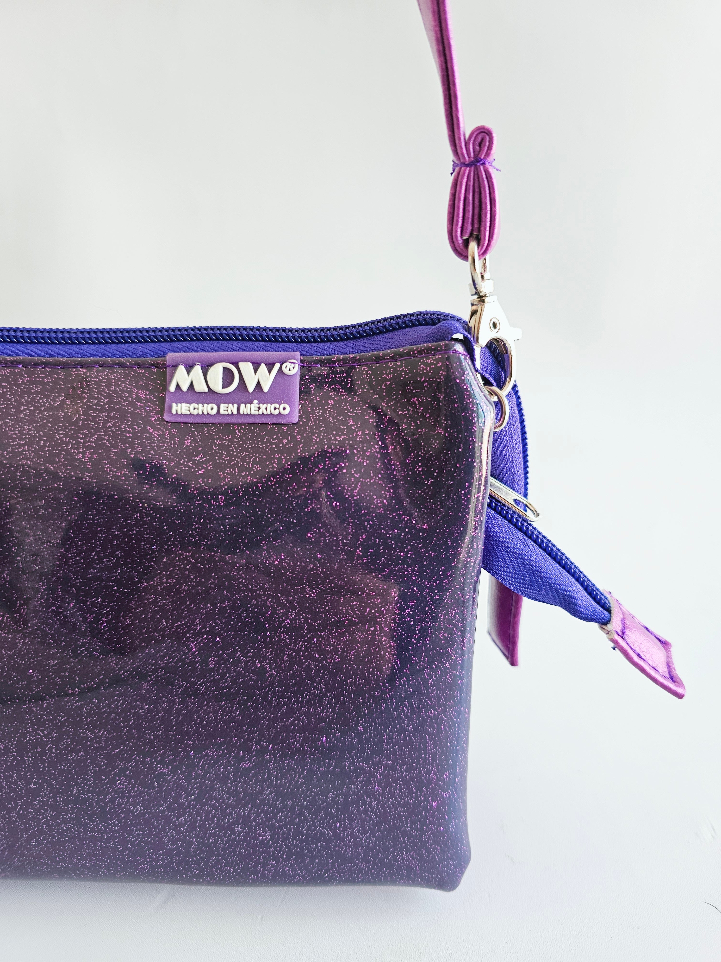 Bandolera Archer Morada Glitter