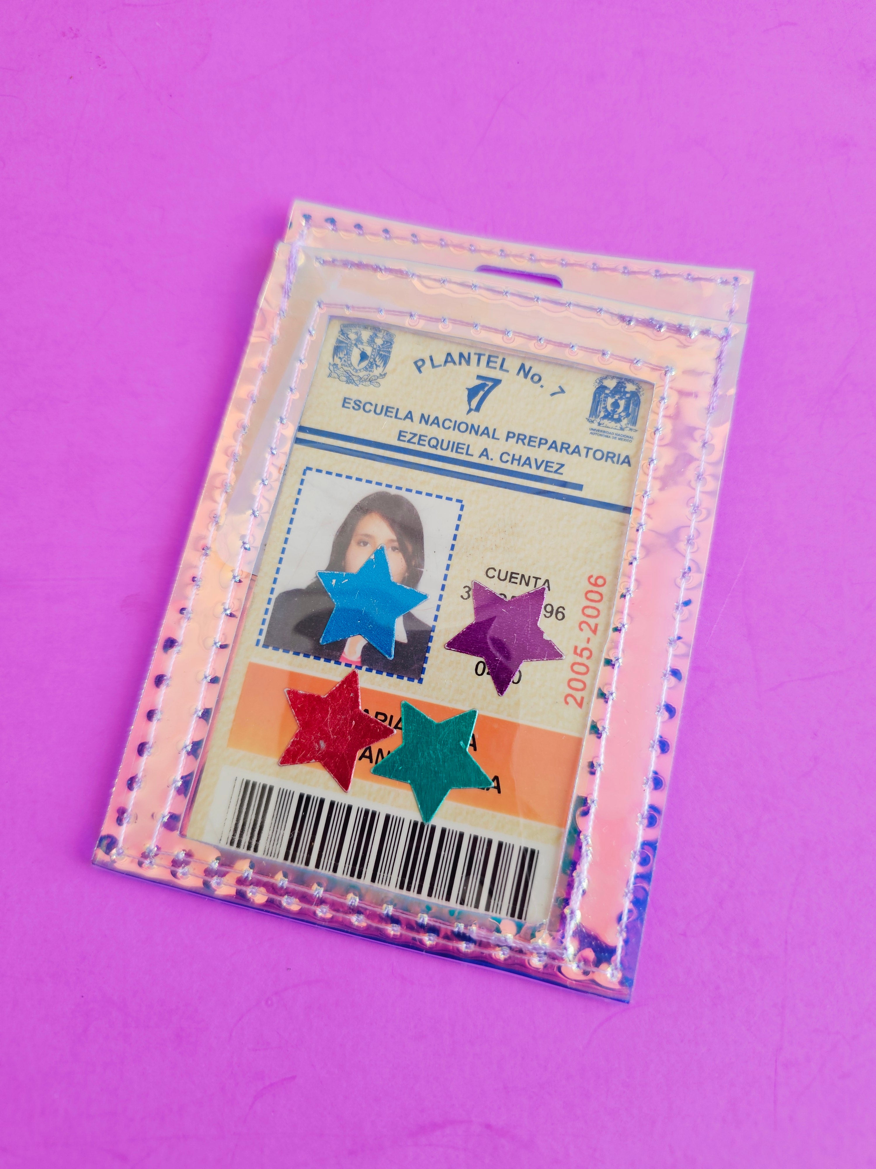 P. Credencial Vertical Liso Iris