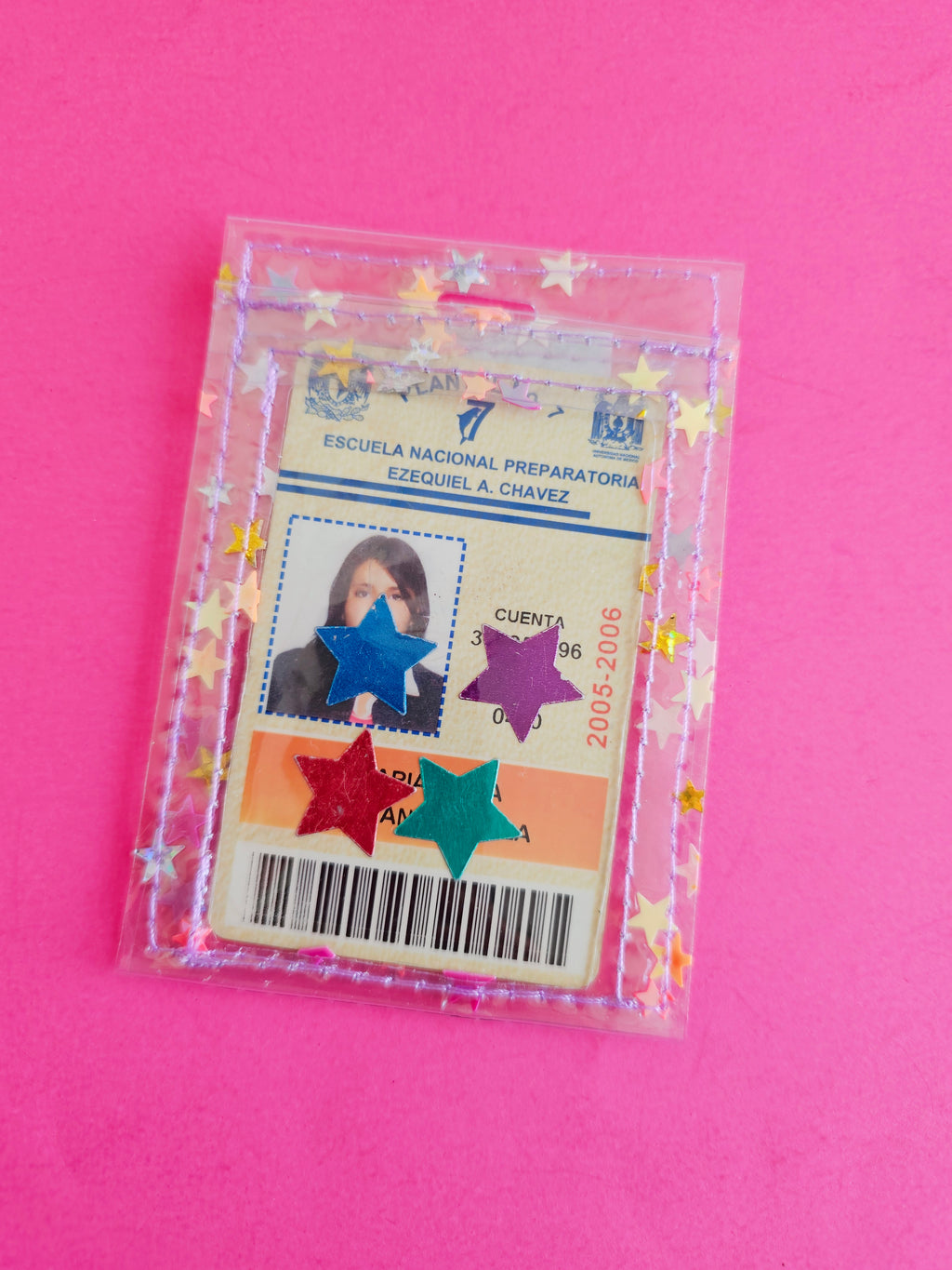 P. Credencial Vertical Estrellas Encapsulado