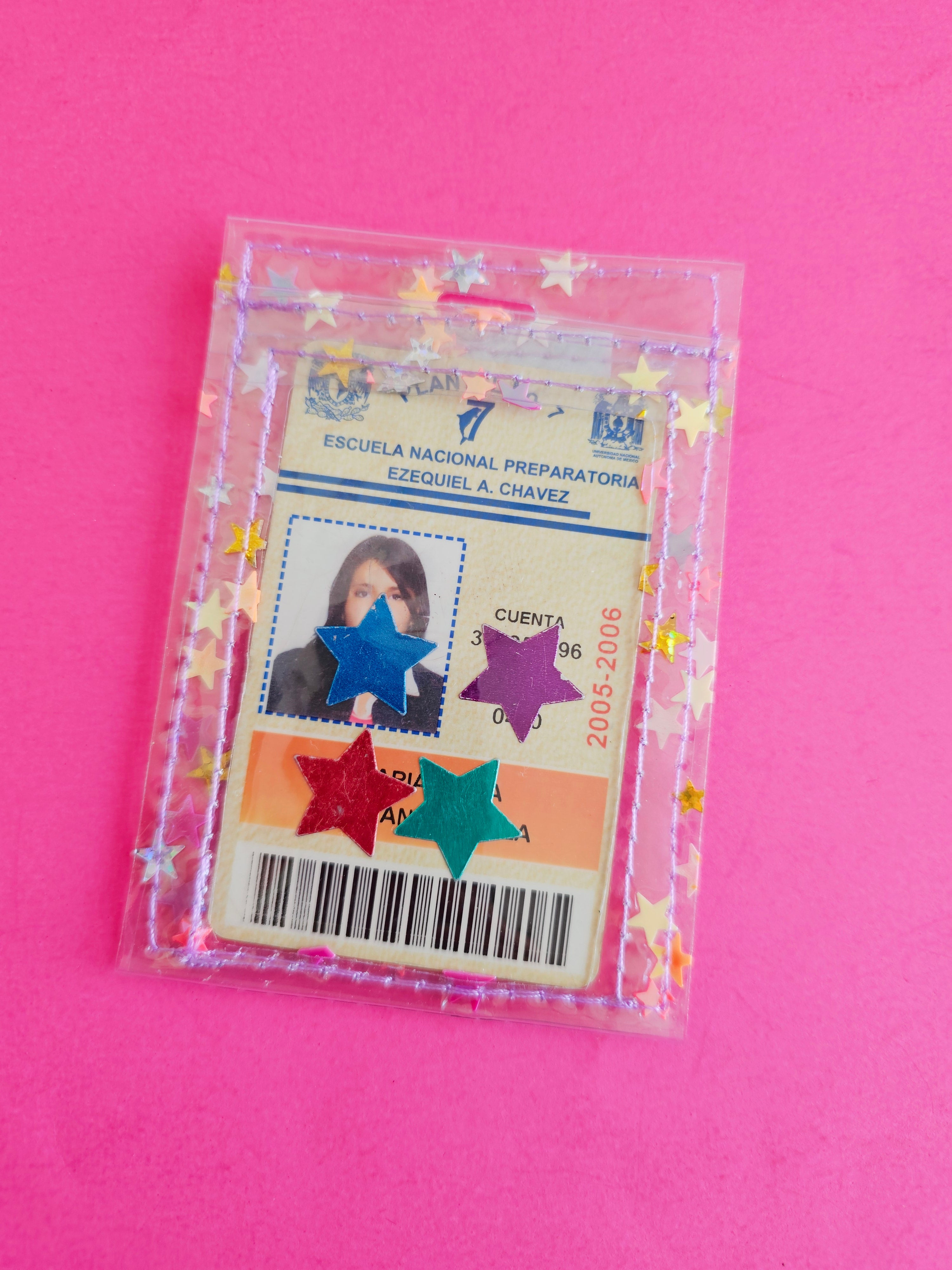 P. Credencial Vertical Estrellas Encapsulado