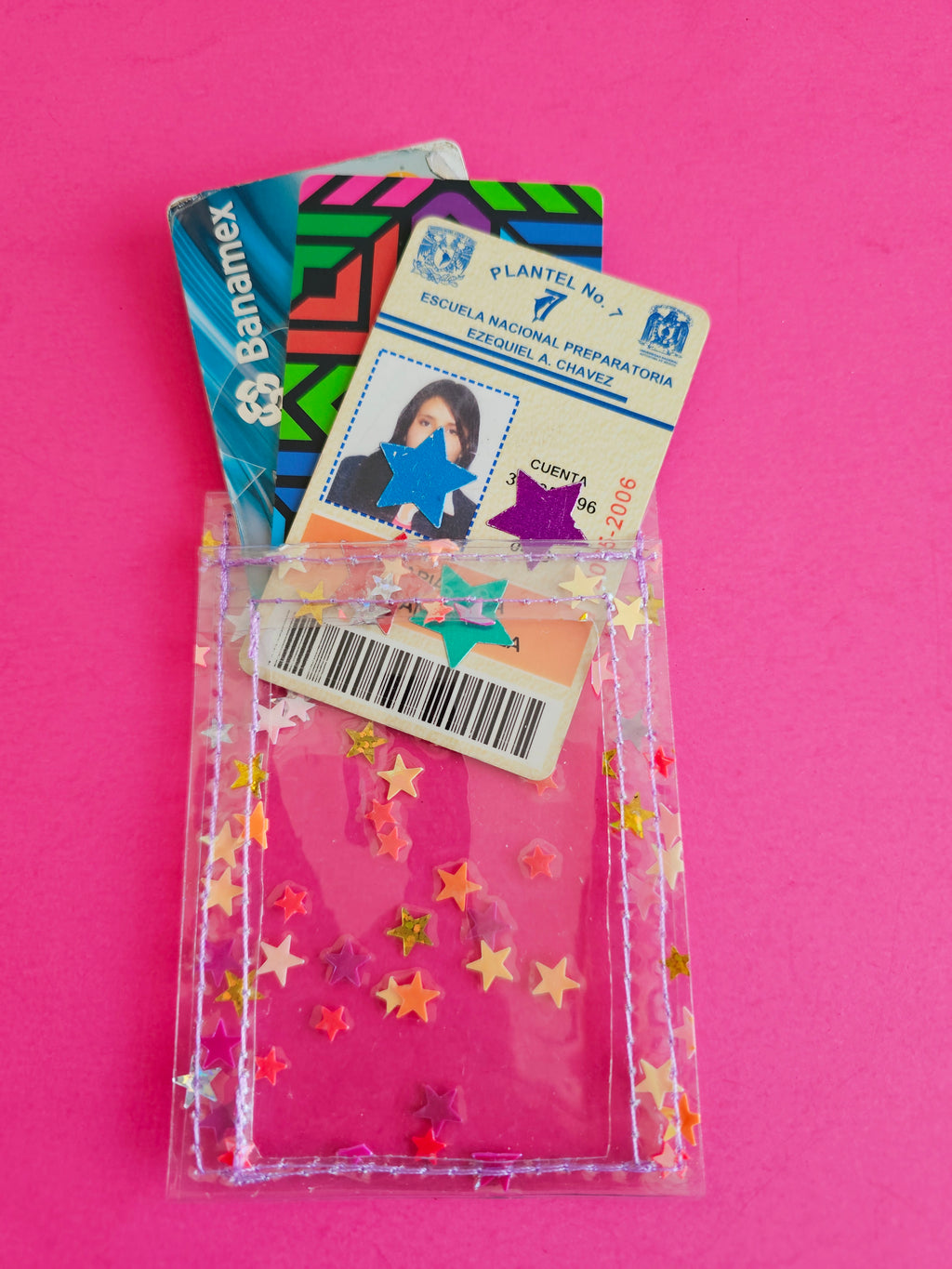 P. Credencial Vertical Estrellas Encapsulado