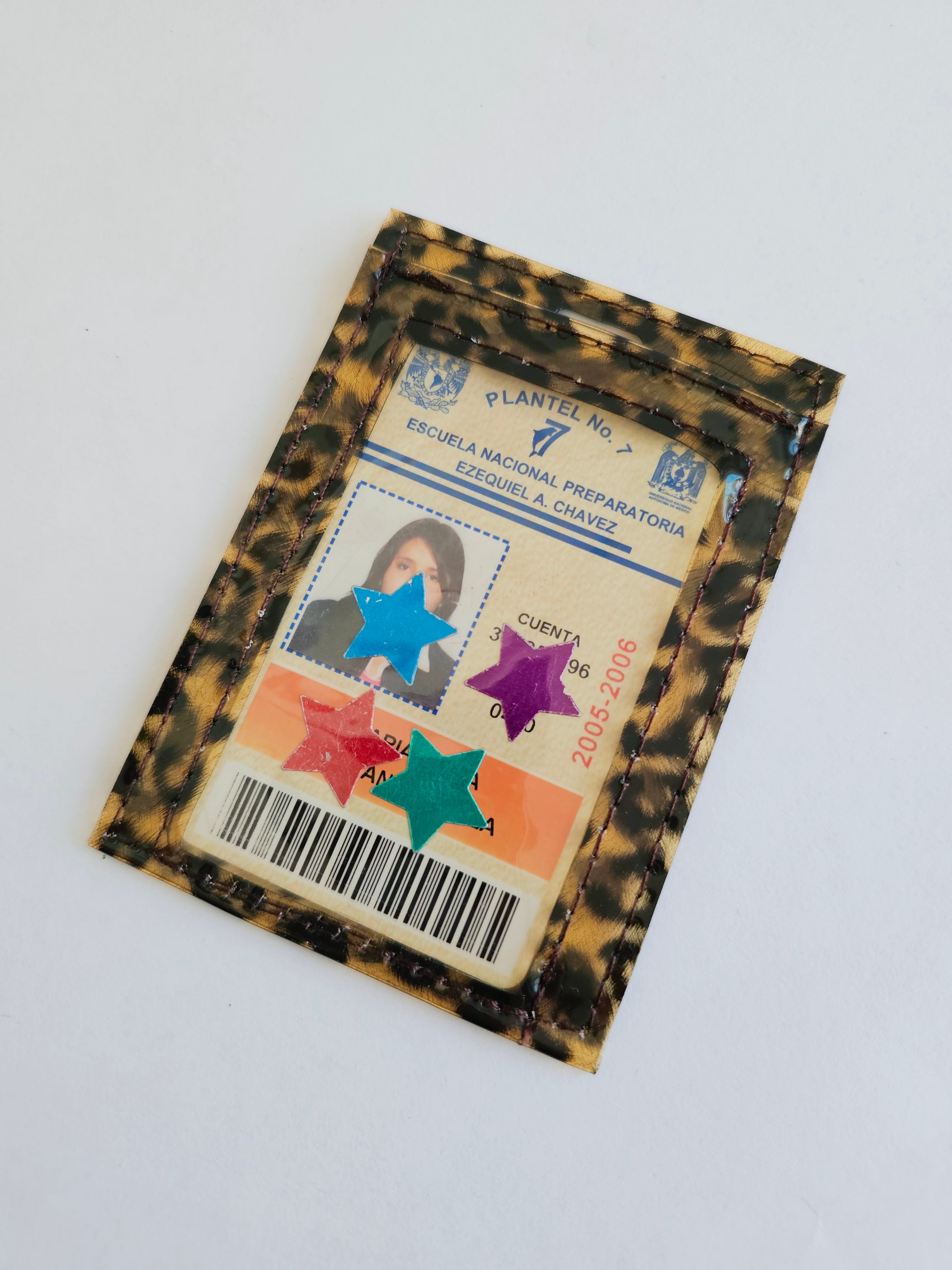 P. Credencial Vertical Animal Print