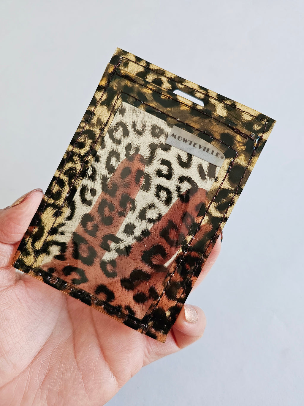 P. Credencial Vertical Animal Print