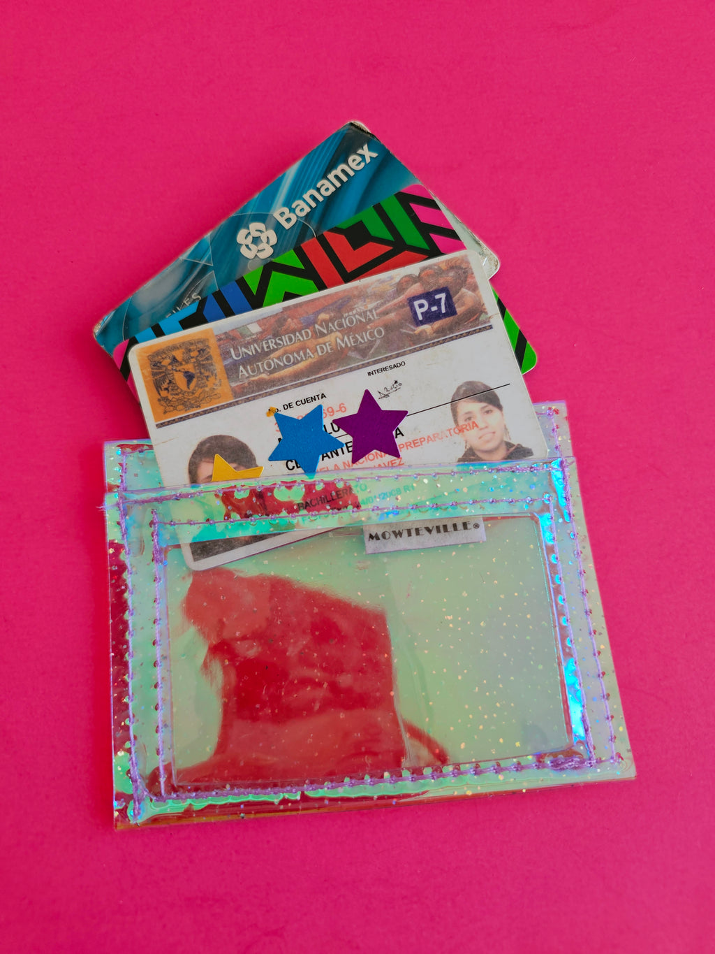 P. Credencial Horizontal Destellos