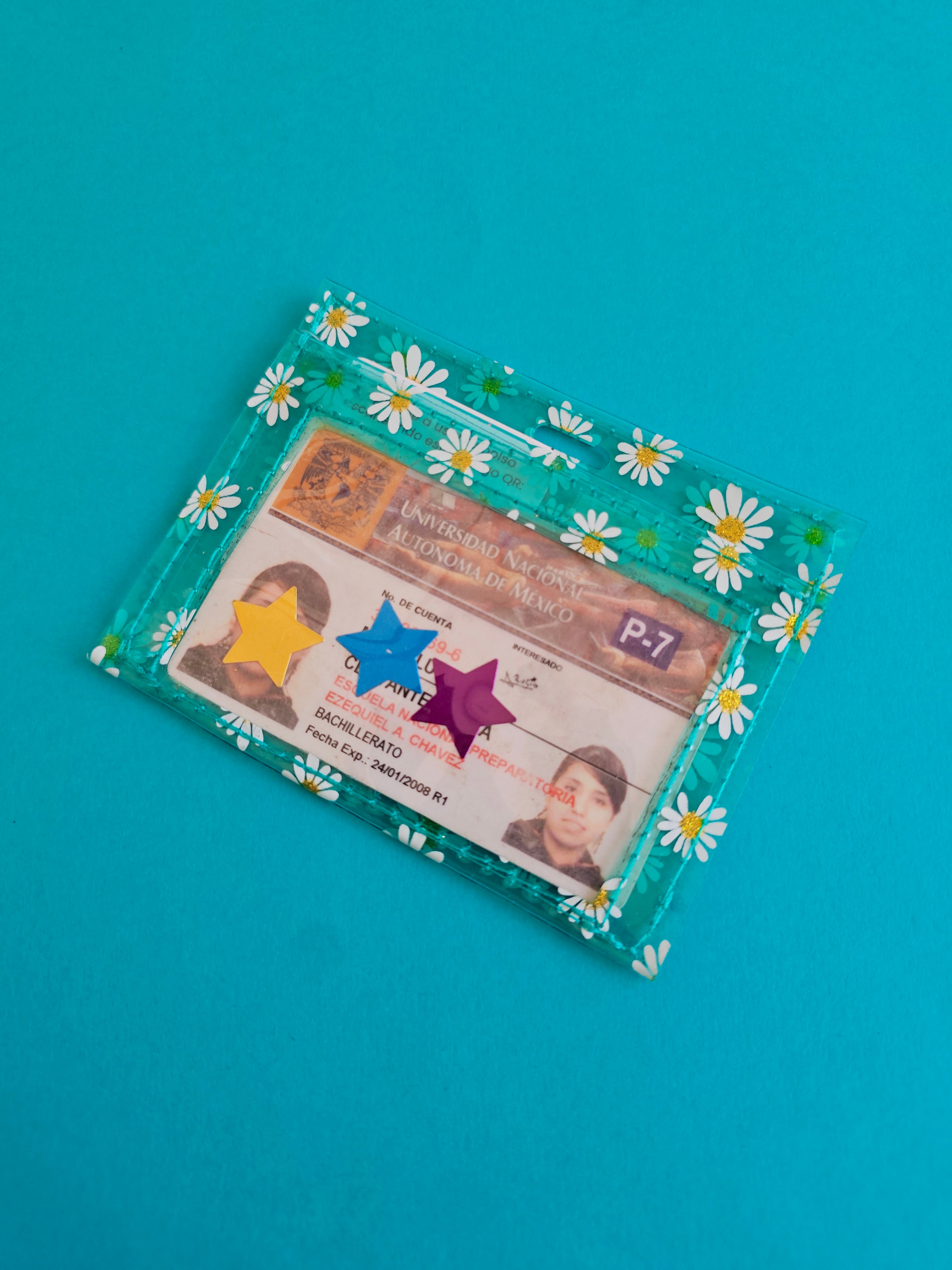 P. Credencial Horizontal Aqua Margaritas