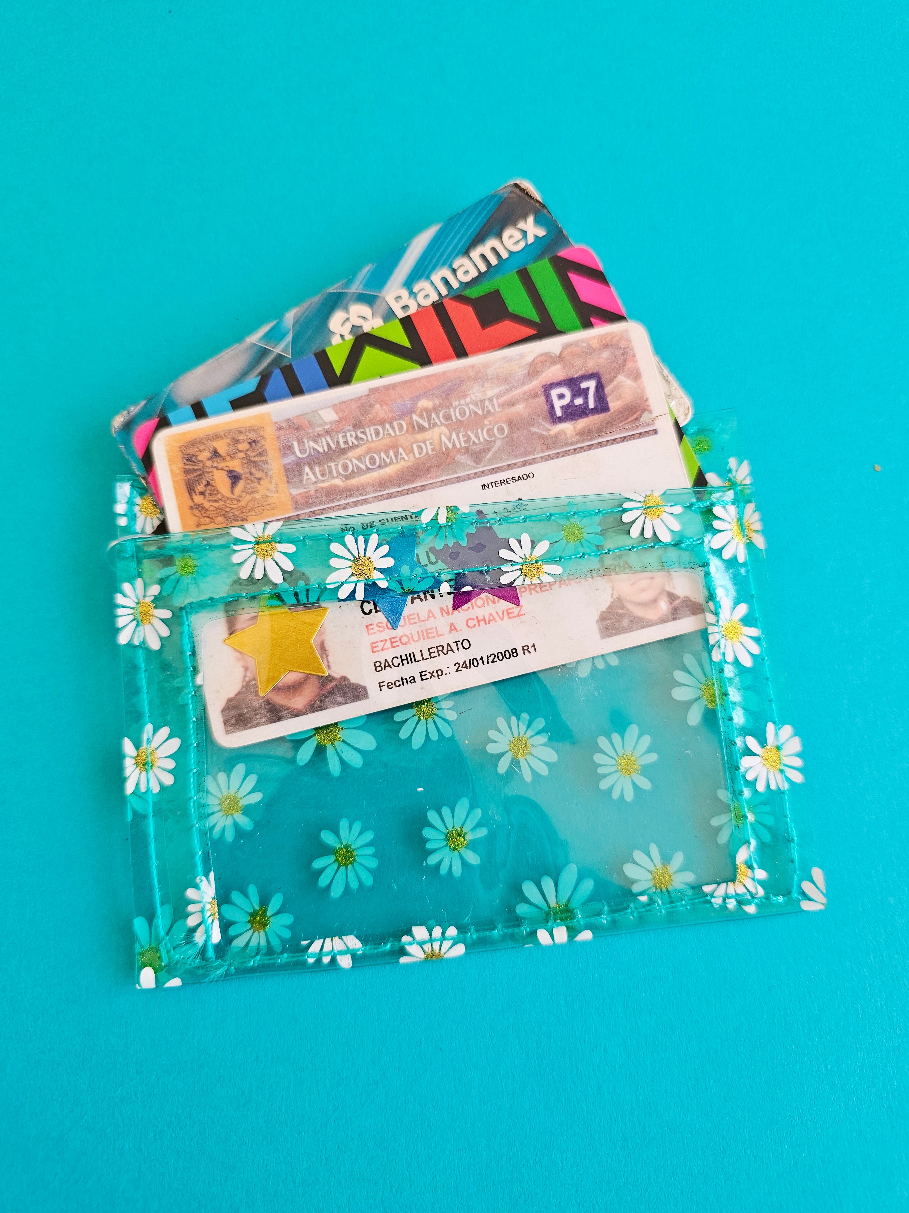 P. Credencial Horizontal Aqua Margaritas