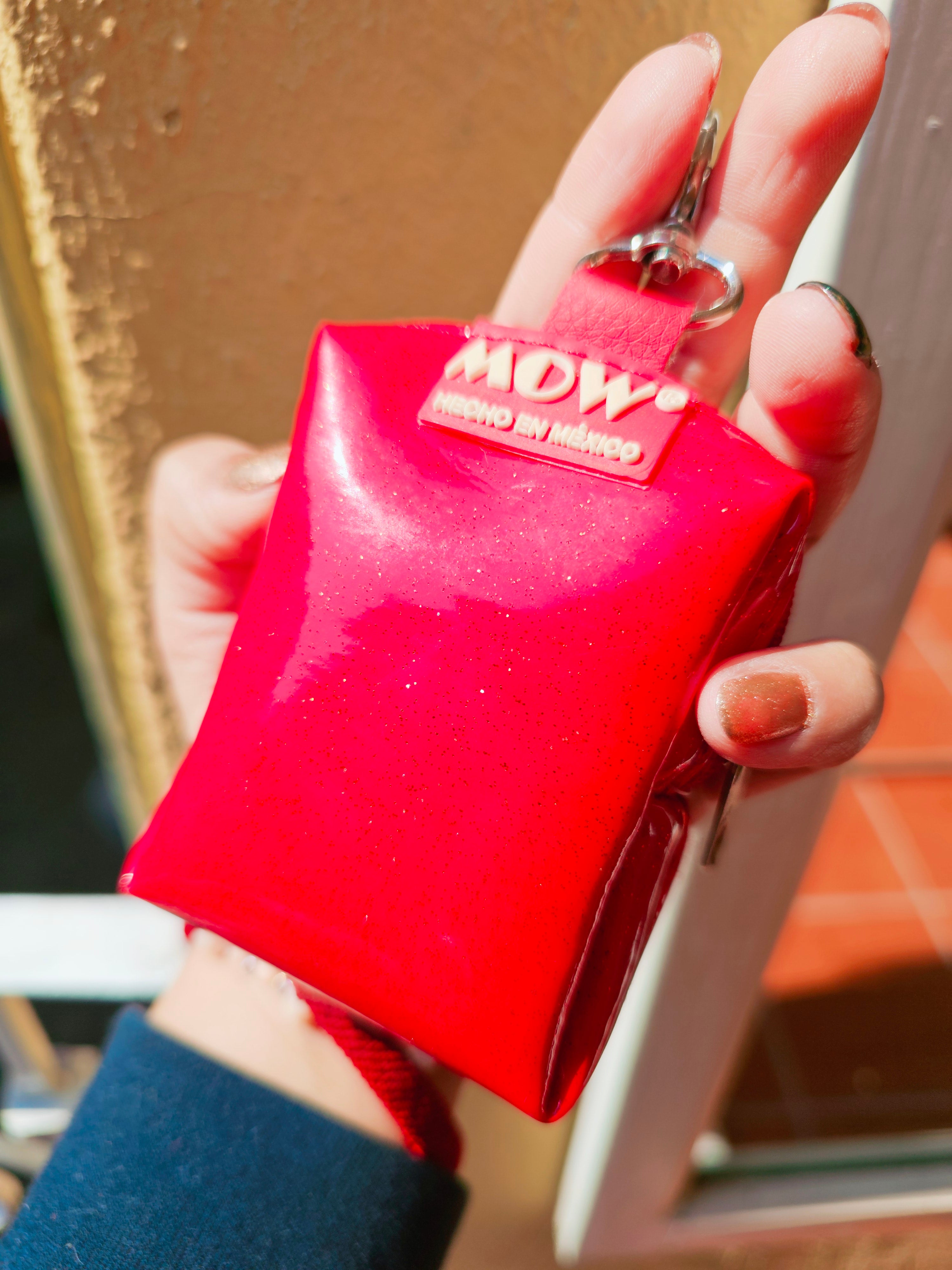 Transportadora CH Rojo Glitter