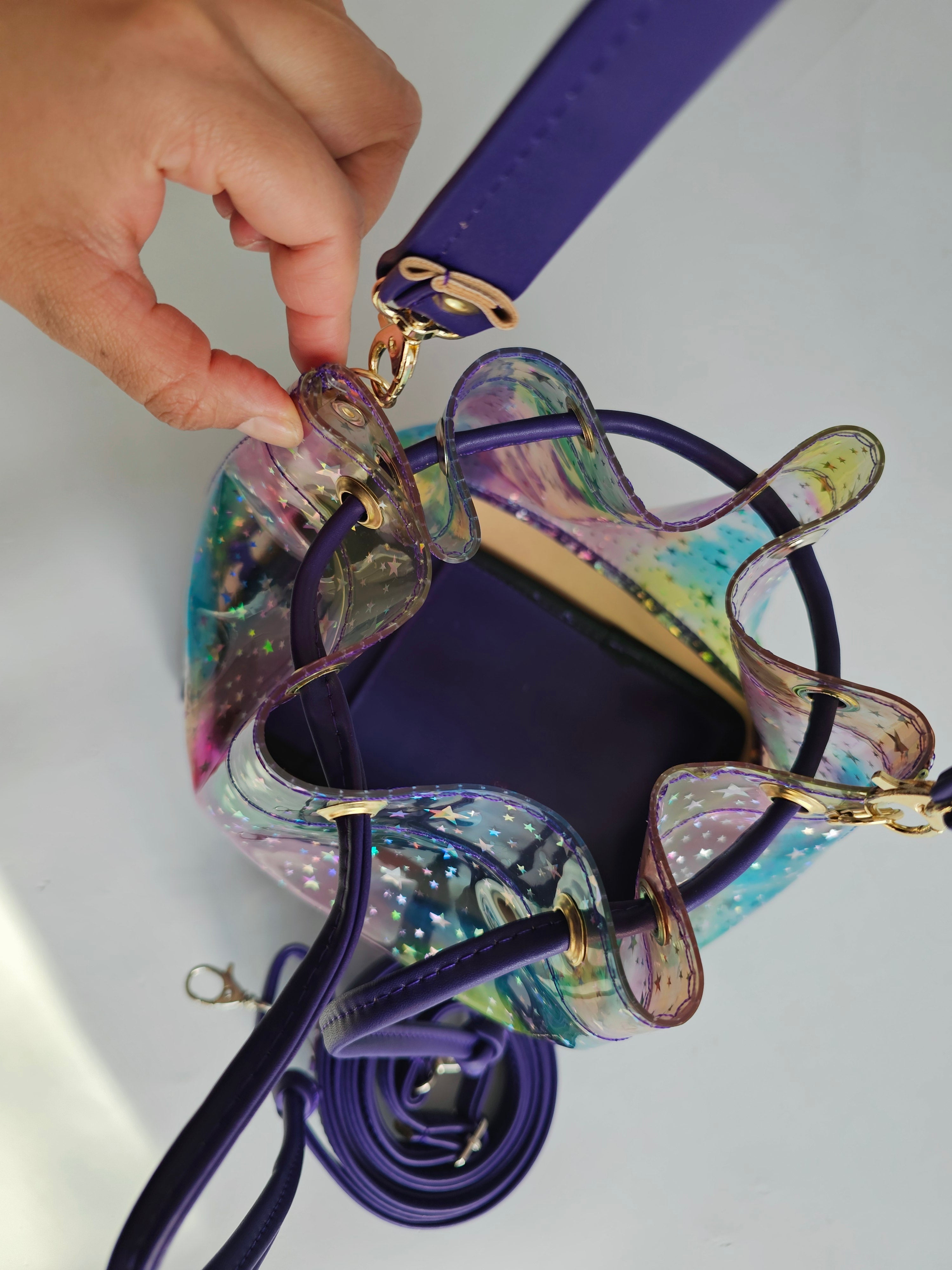 Bolso Bejeweled Algodon de Azucar