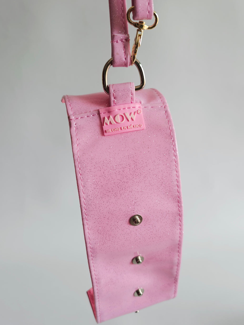 Clip de Ropa Rosa Glitter