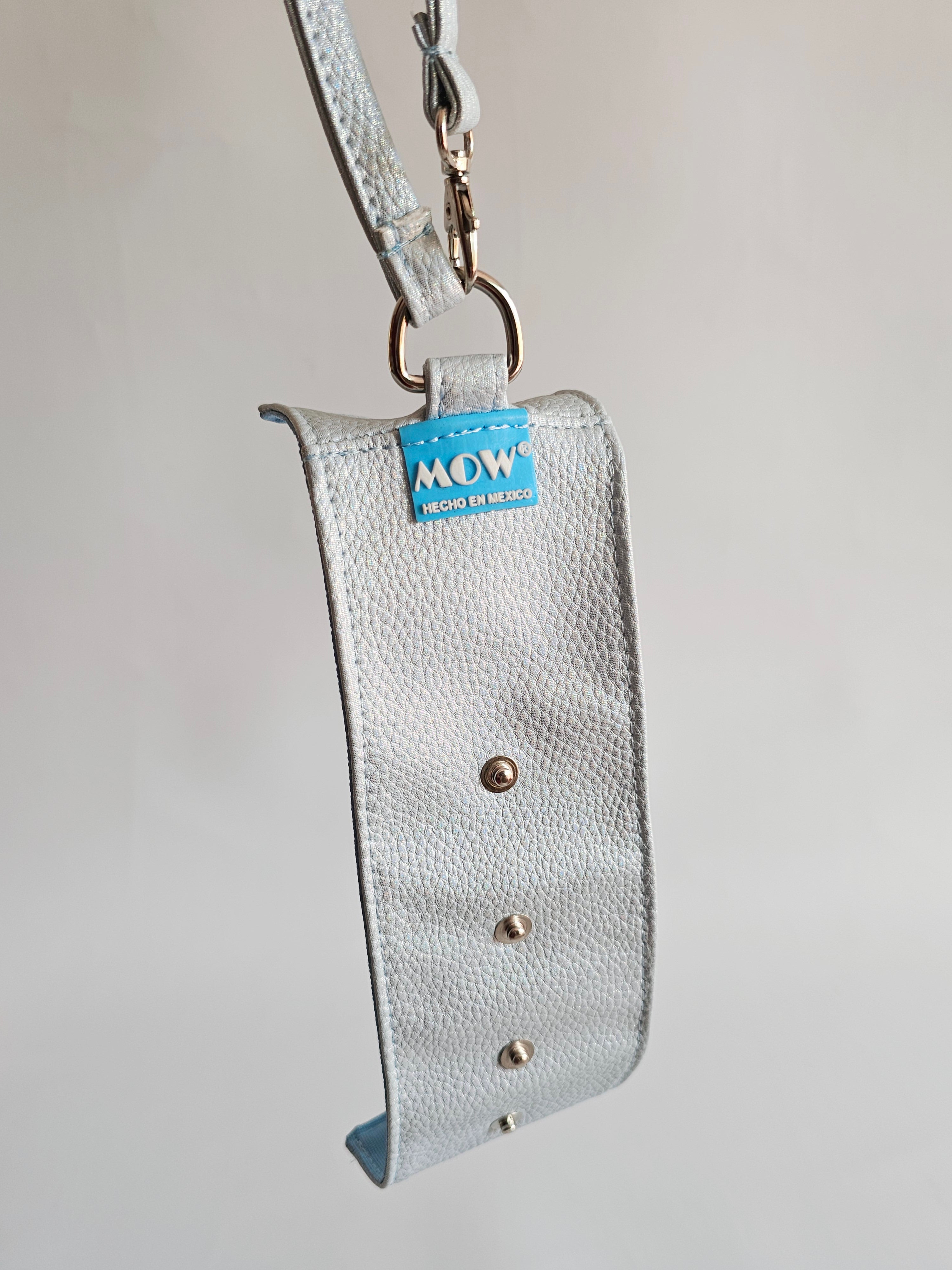 Clip de Ropa Azul Claro Glitter