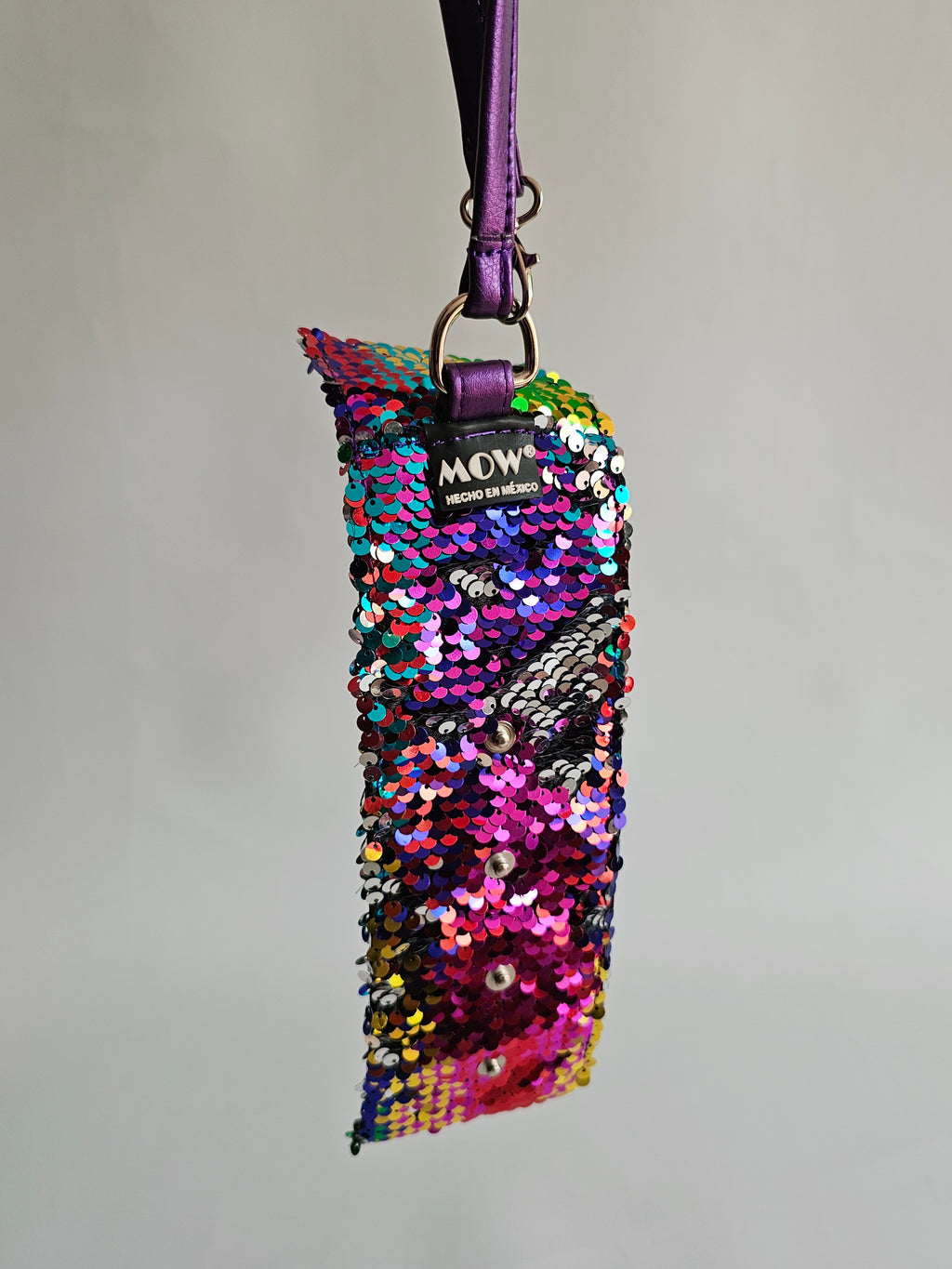 Clip de Ropa Lentejuela Arcoiris