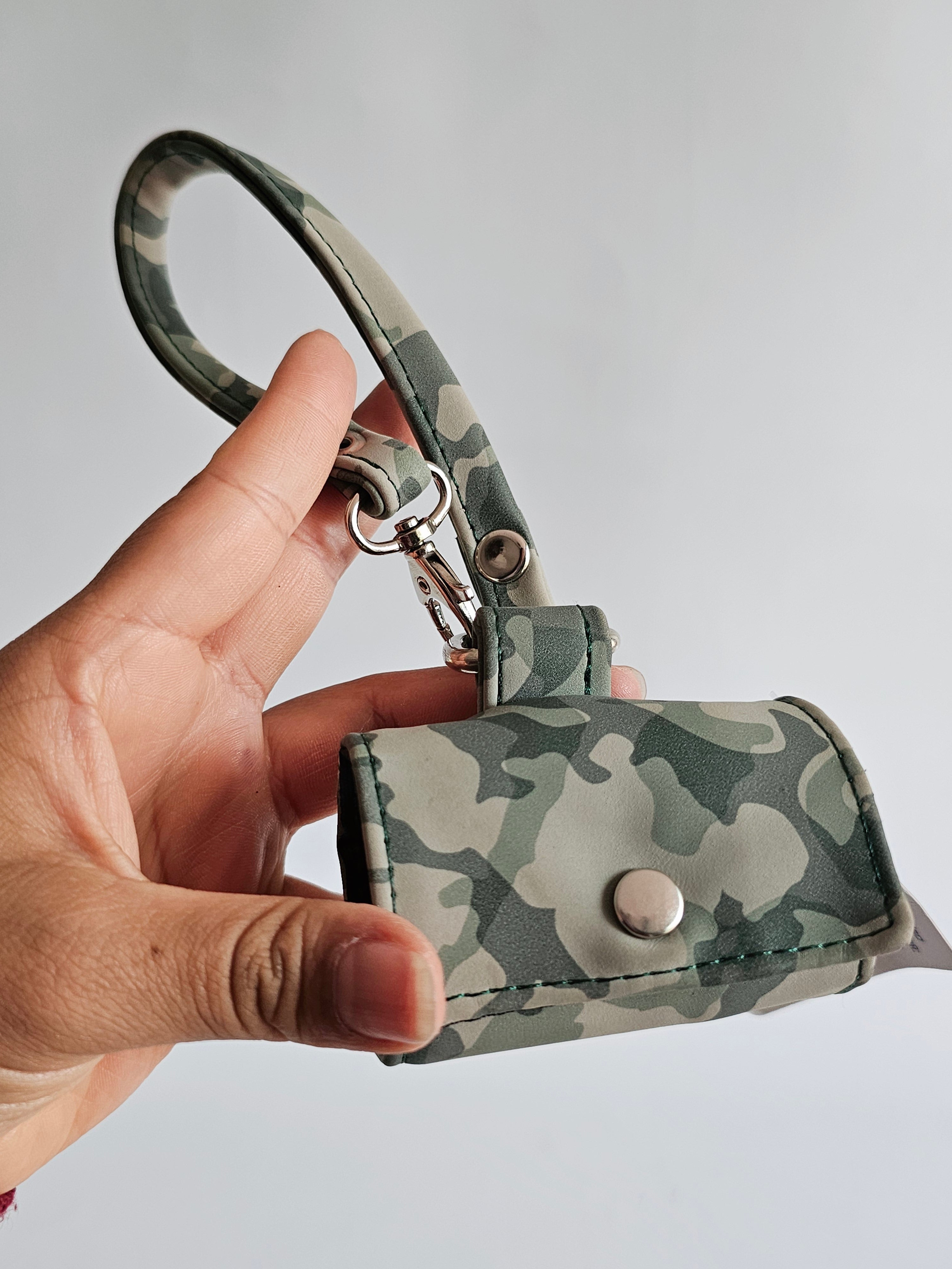 Clip de Ropa Verde Camuflaje