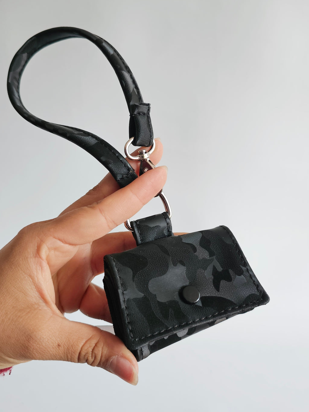 Clip de Ropa Negro Camuflaje