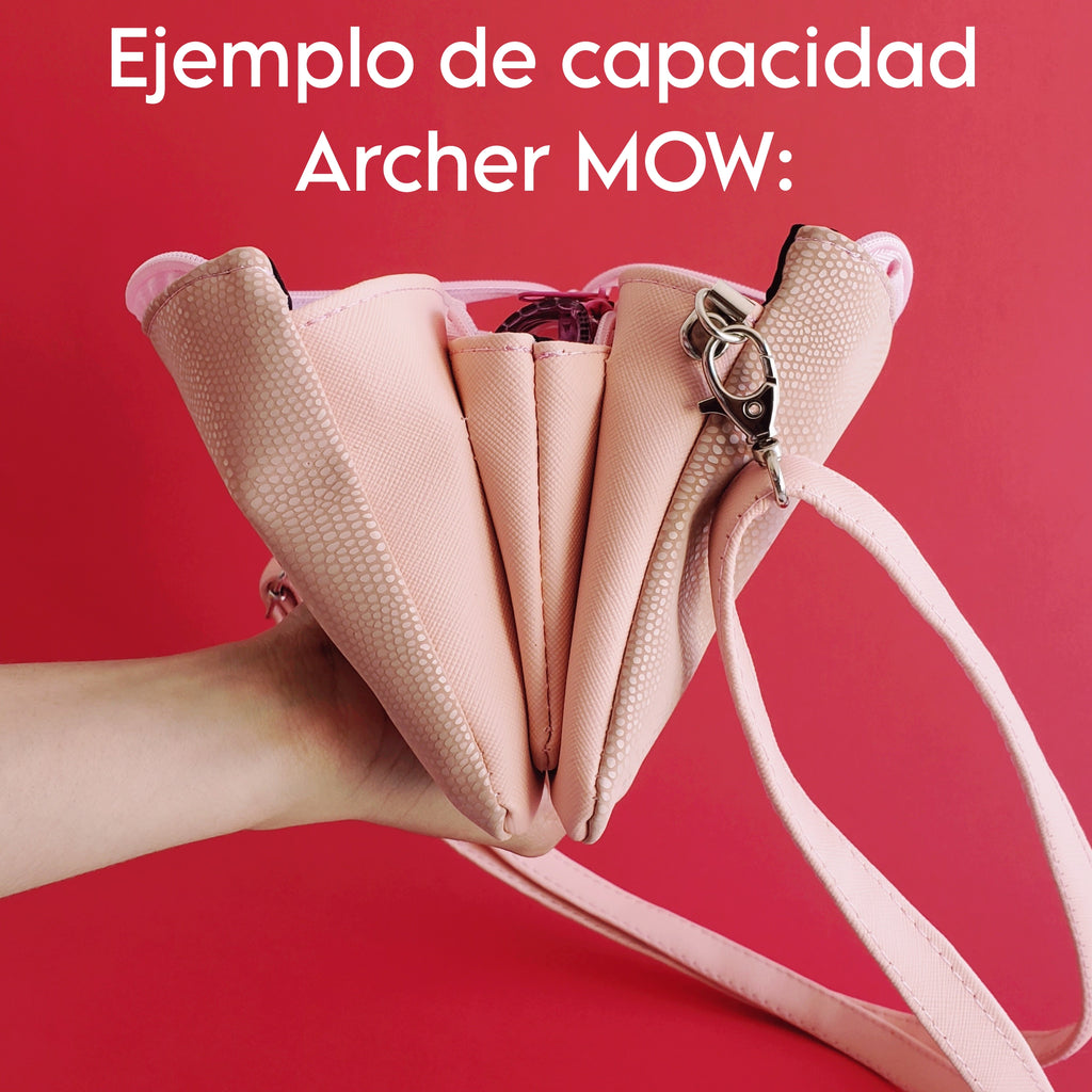 Bandolera Archer Morada Glitter